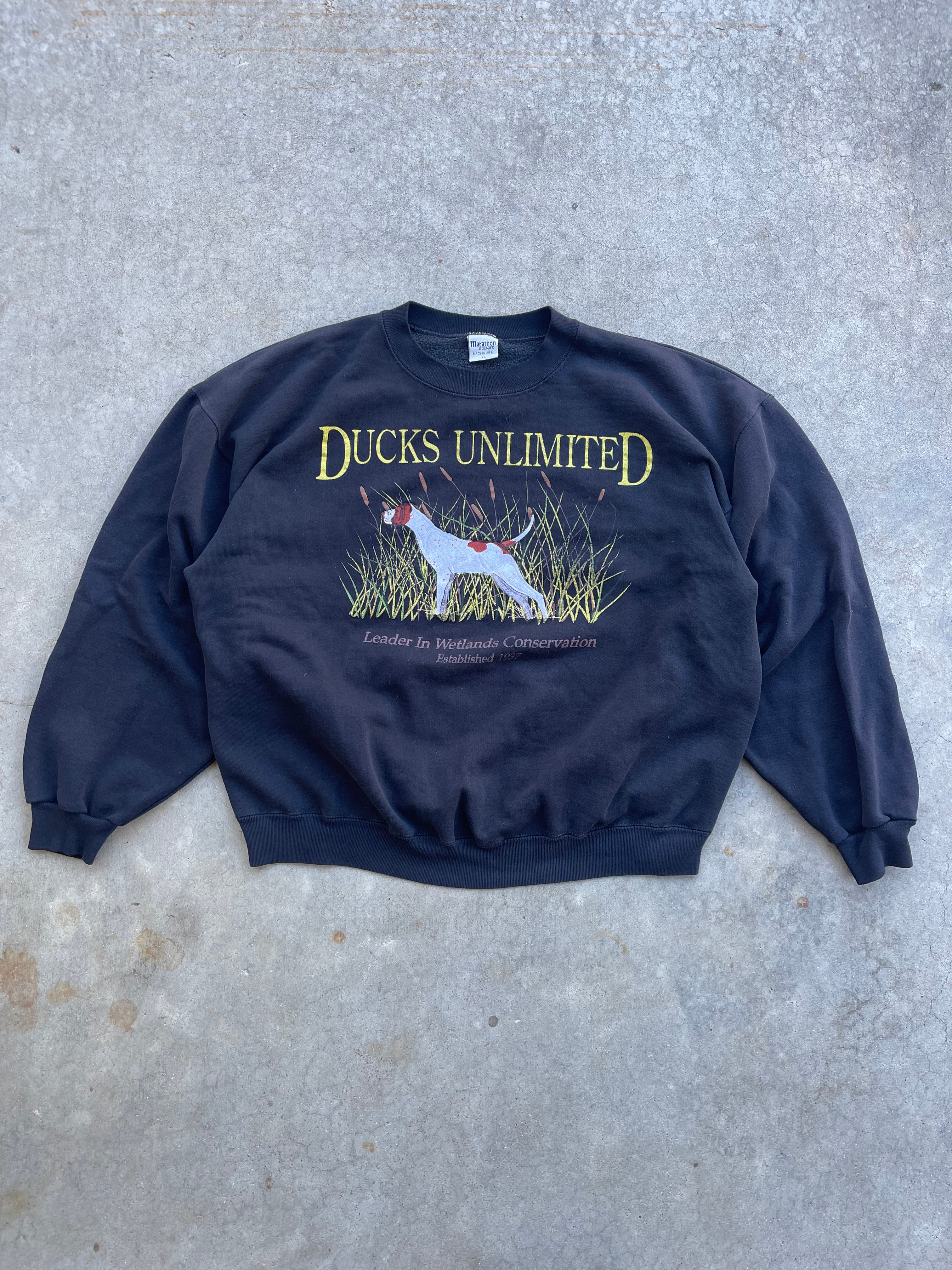 Vintage Ducks Unlimited Crewneck (XL)