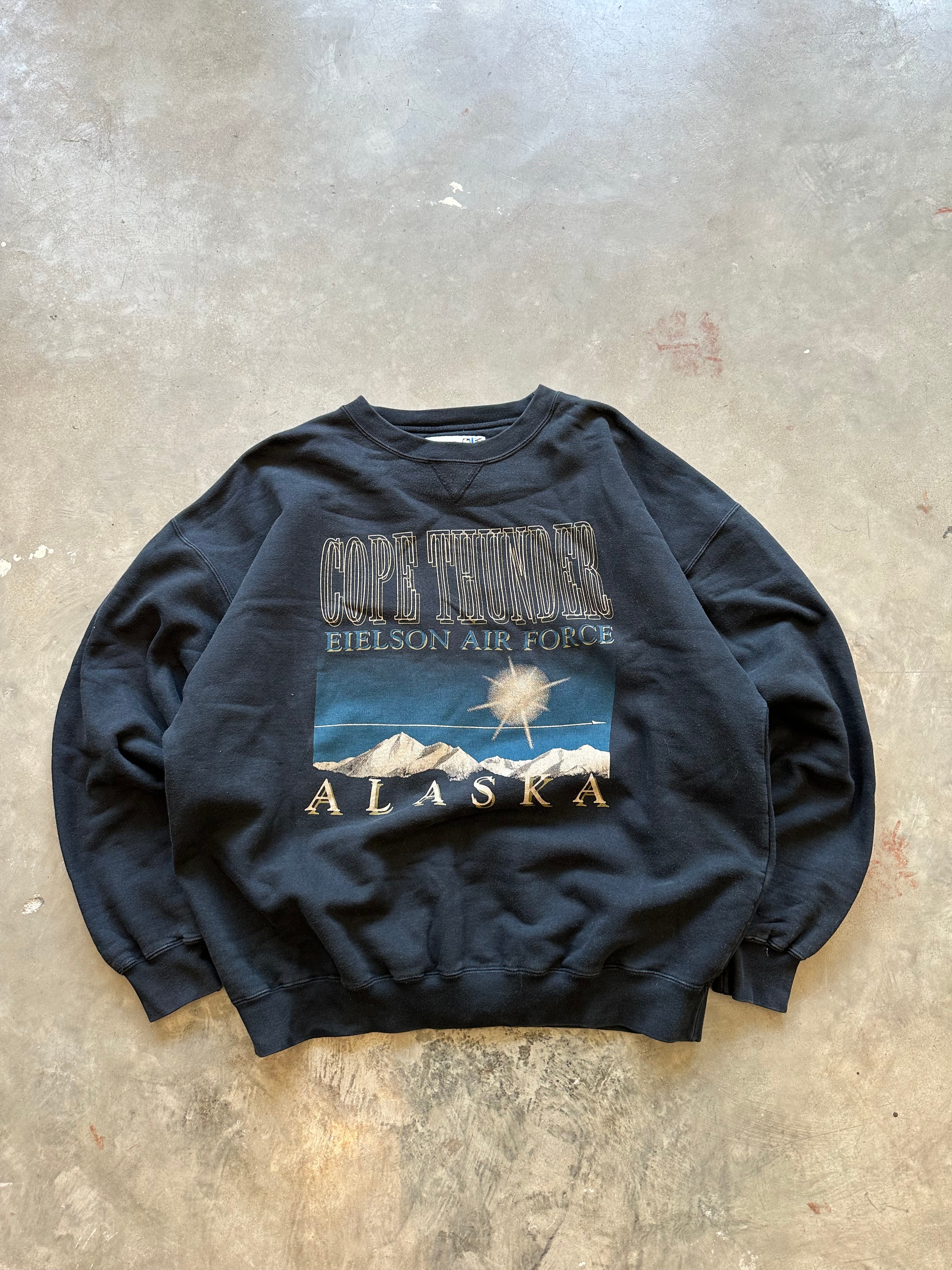1990’s Alaska Cope Thunder Crewneck (XL)