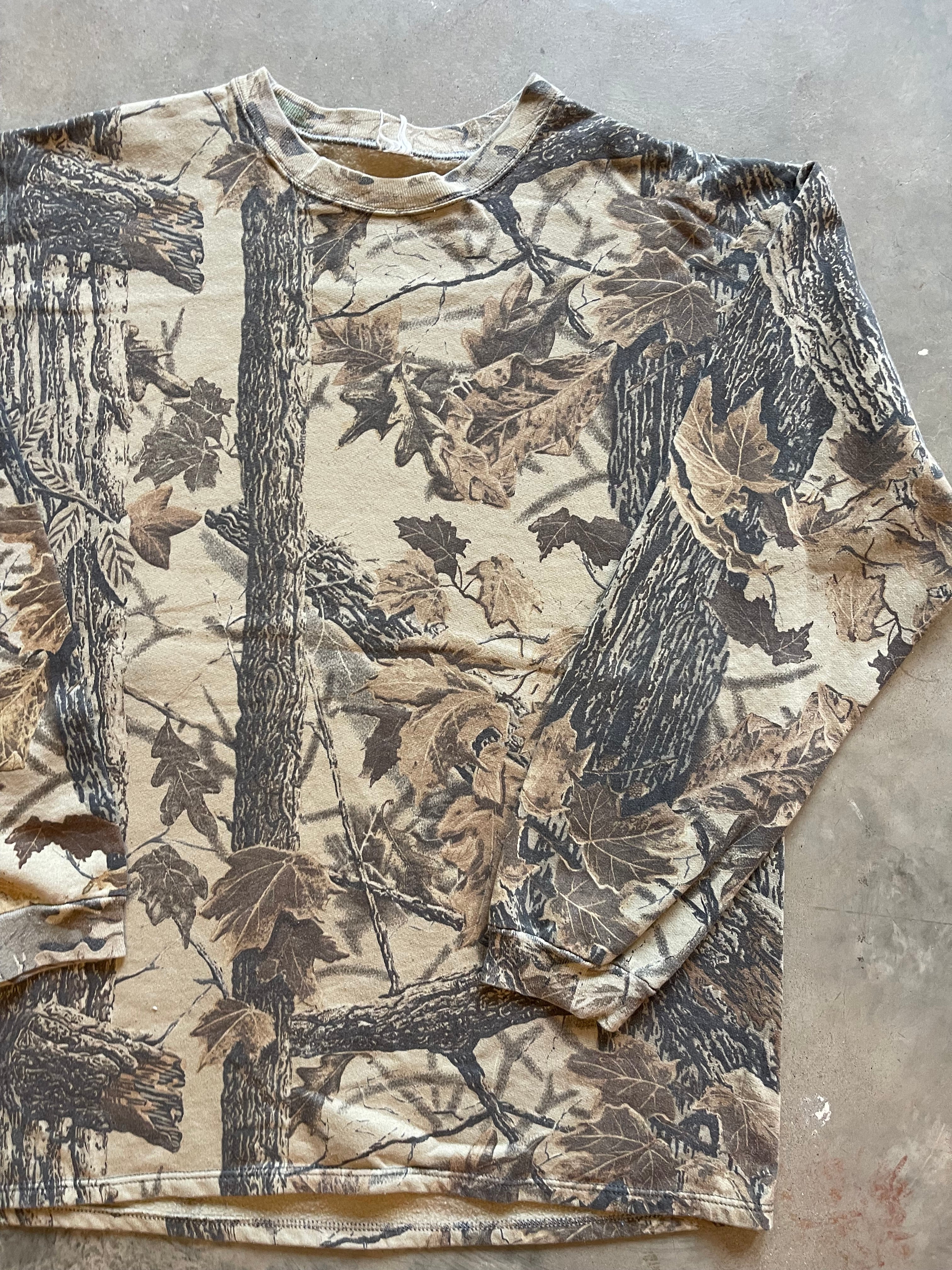 Vintage Realtree Camo Cotton Crewneck (L)