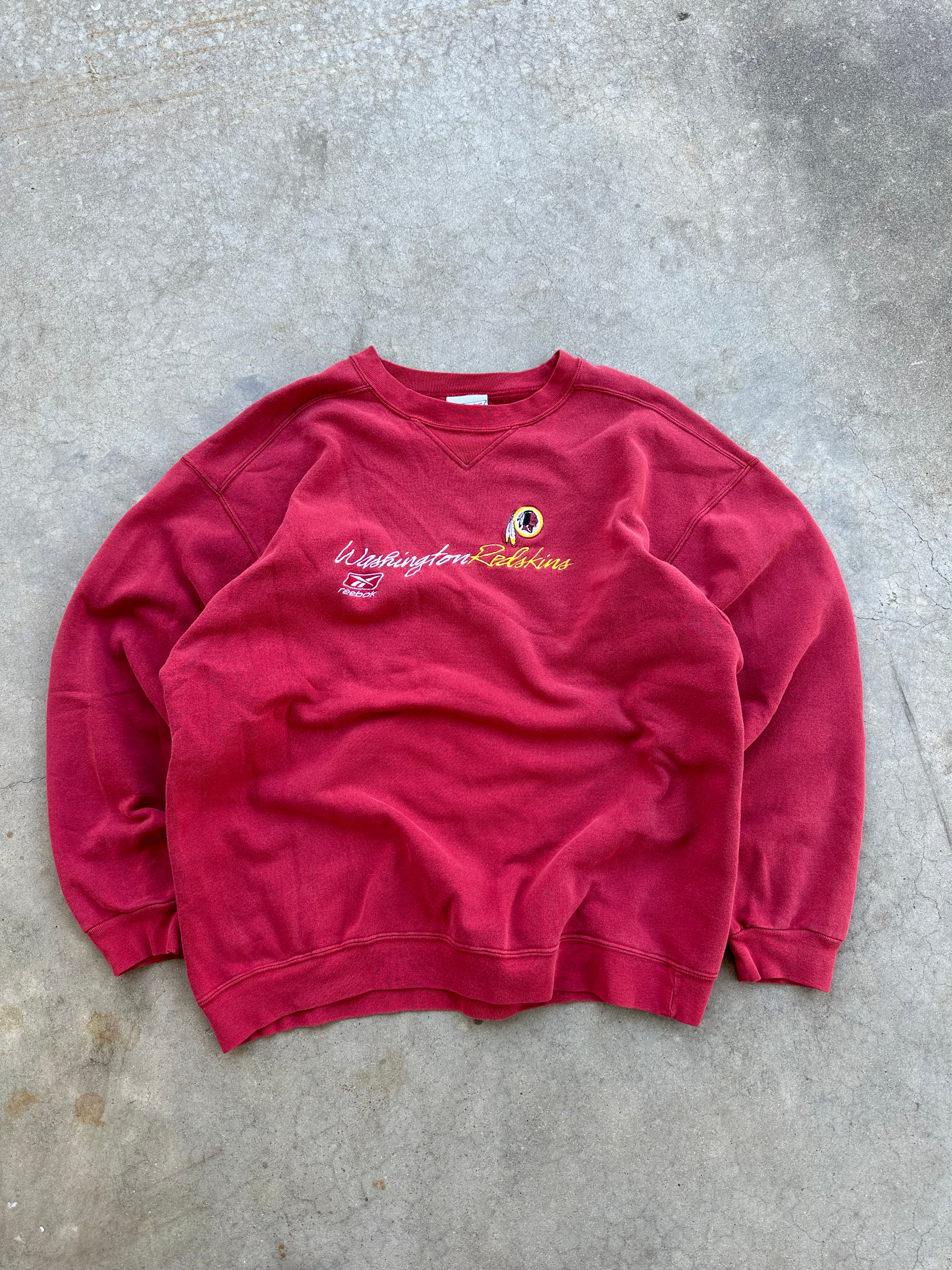 Vintage Reebok Washington Redskins Crewneck (XL)