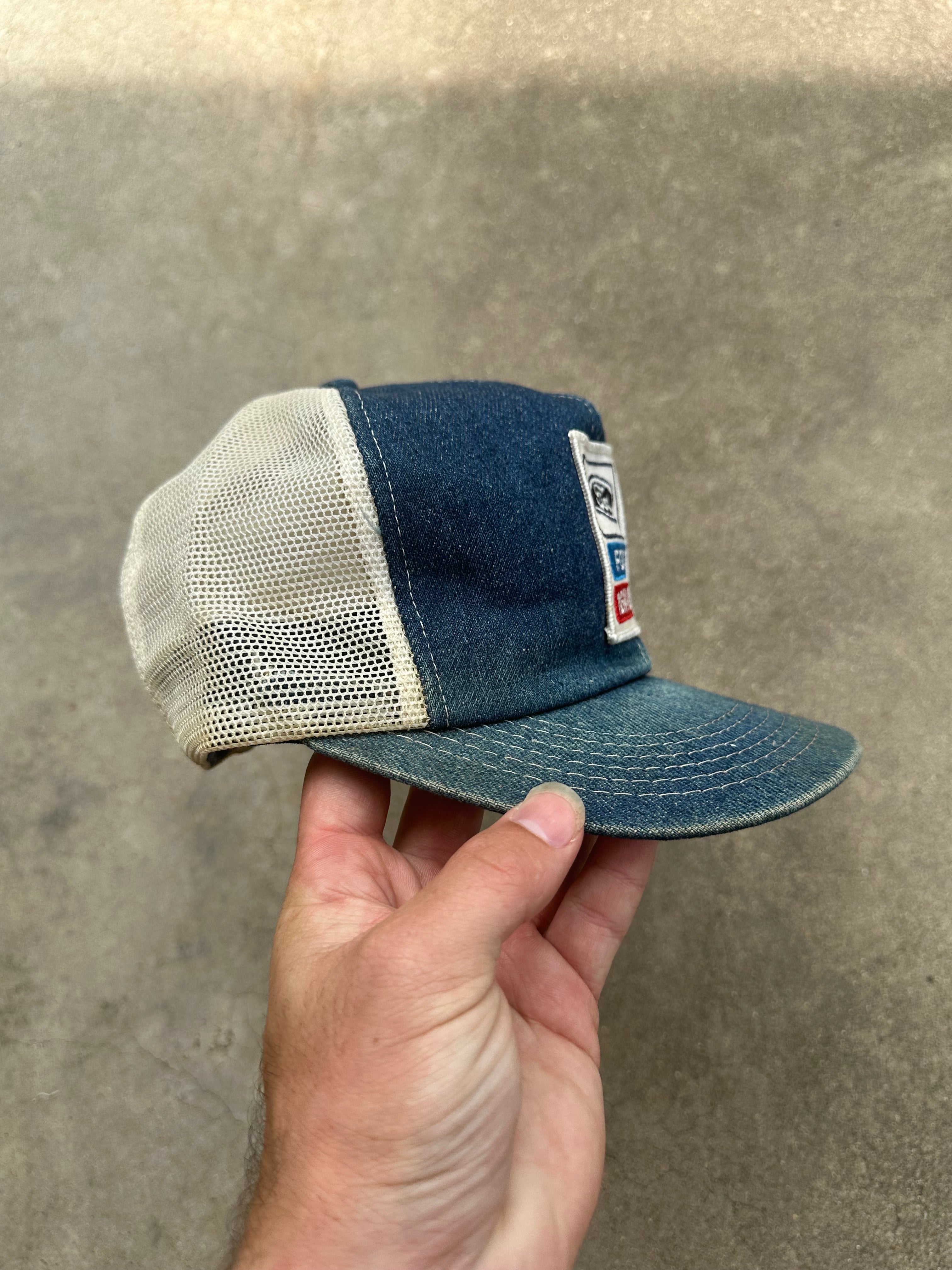 Vintage Denim Ford New Holland Snapback Hat