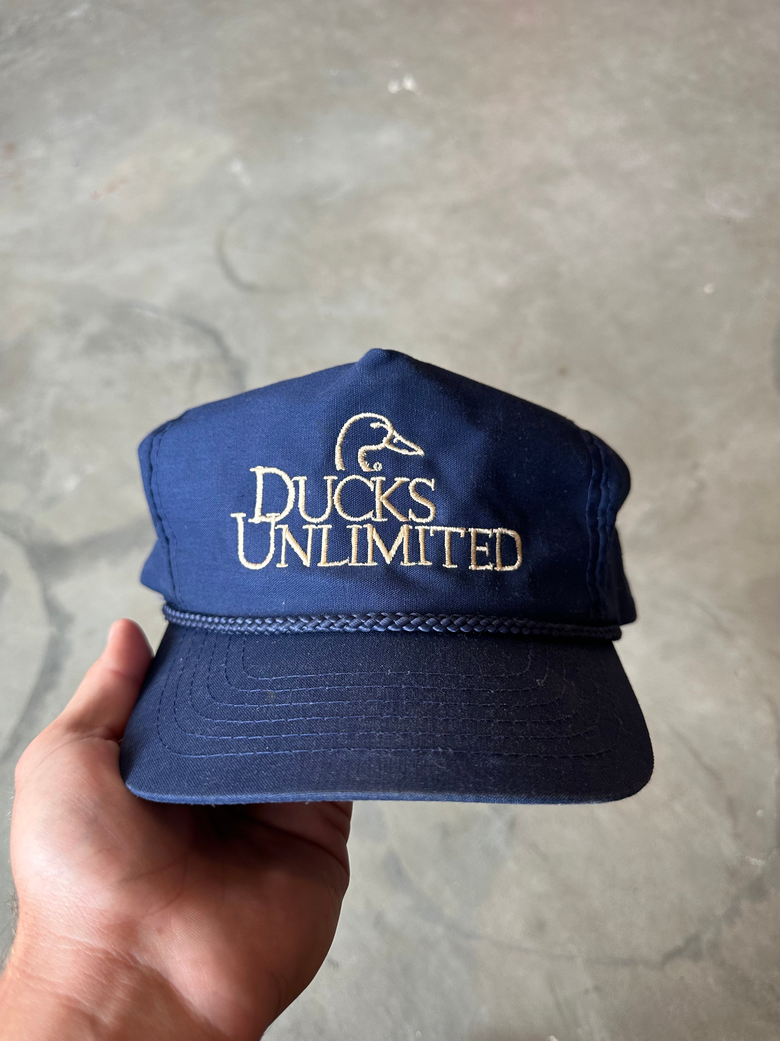 1990s Ducks Unlimited Rope Hat