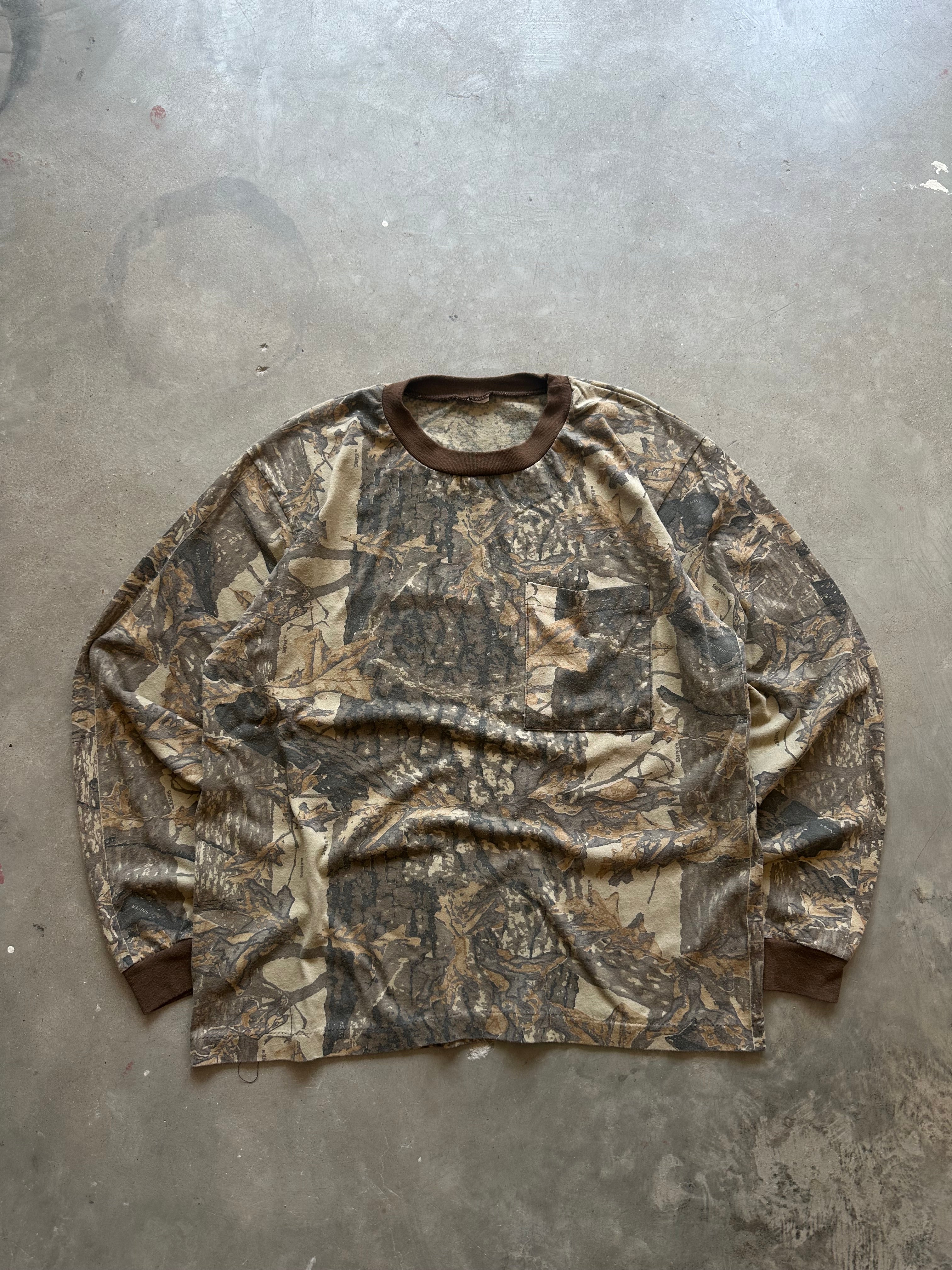 1990s Sniper Camo Longsleeve T-Shirt (M)