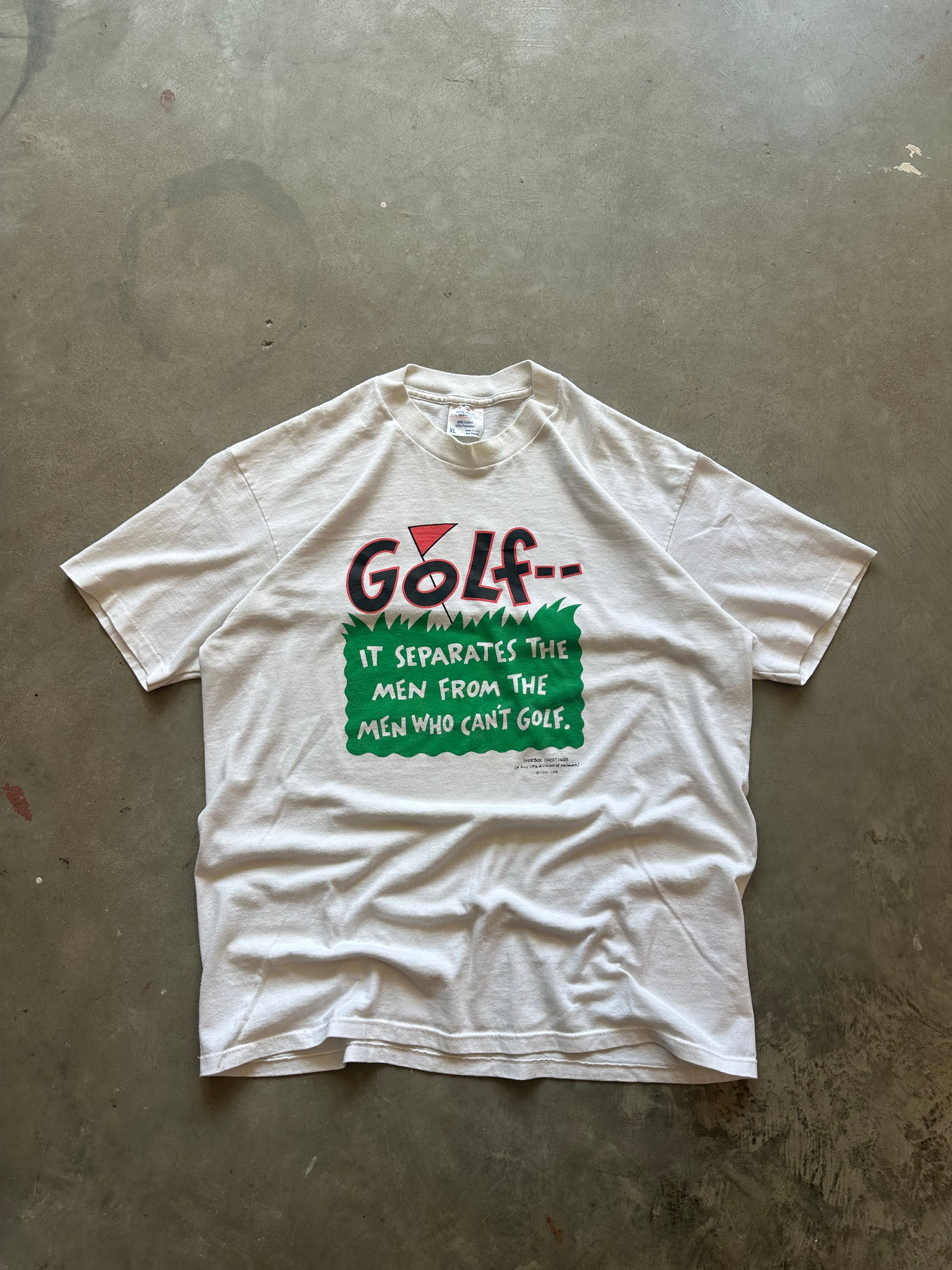 1990s Golf Funny T-Shirt (L/XL)