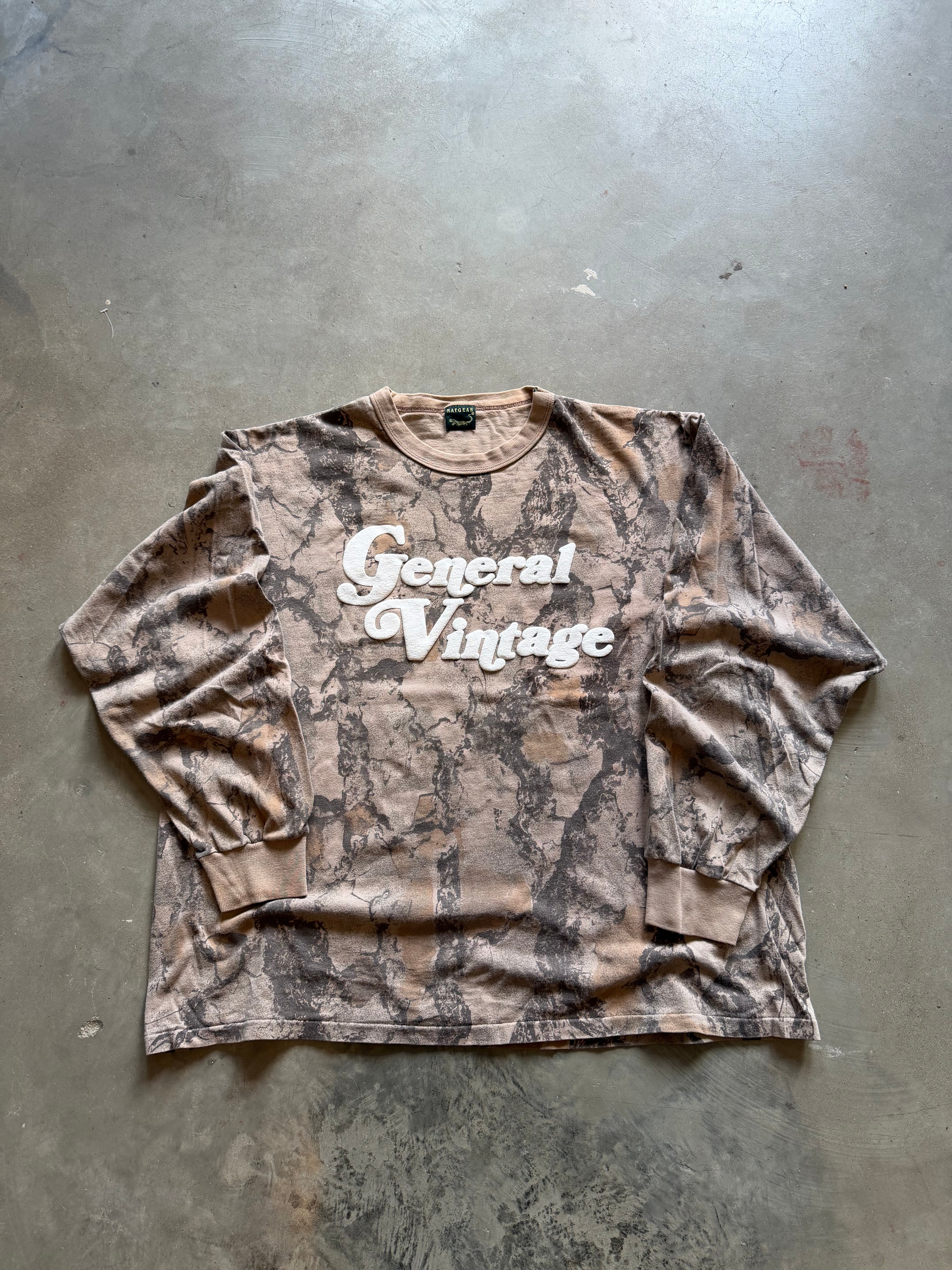 General Vintage Camo Puff Print Shirt (XL)