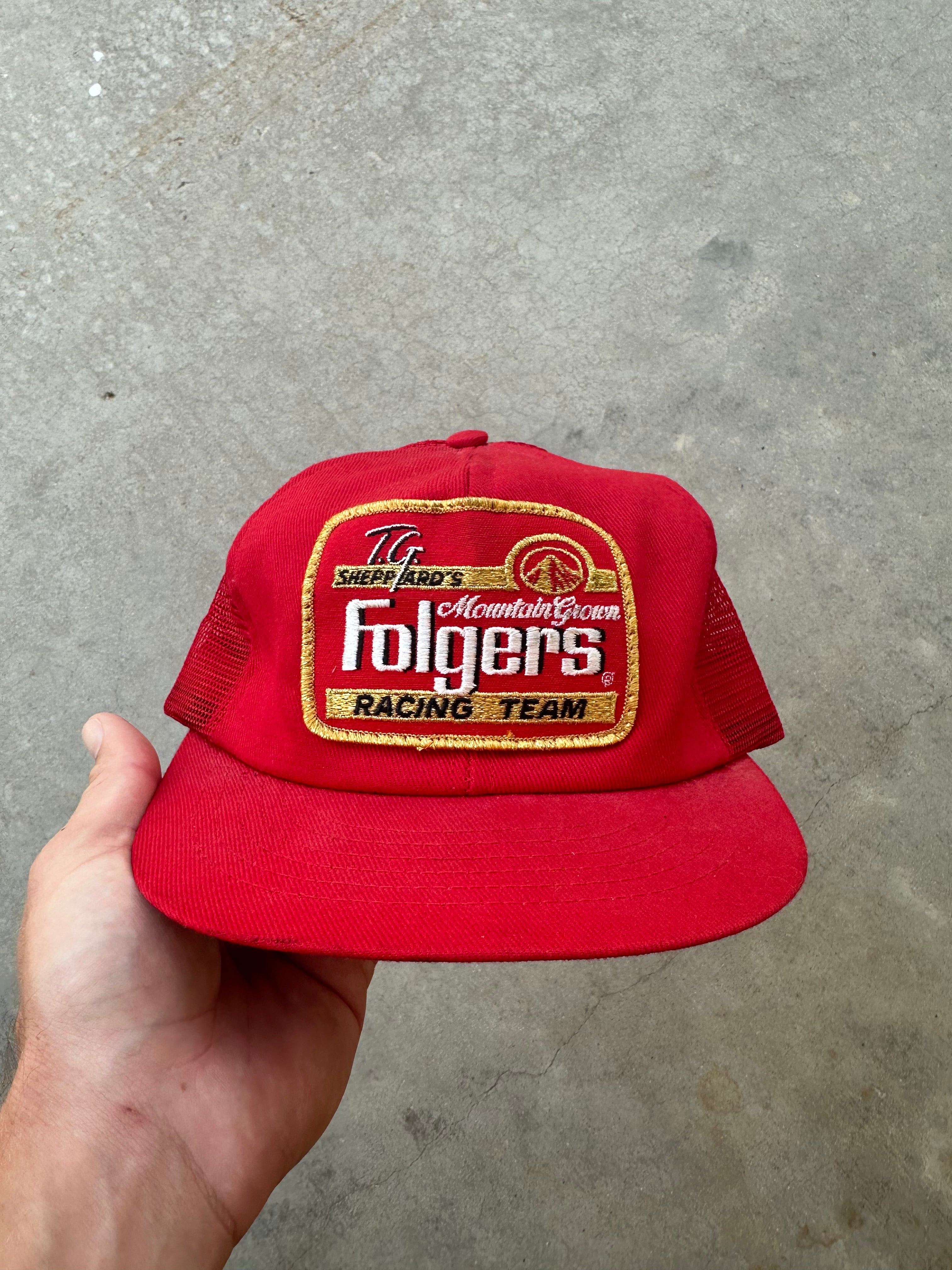 1980’s Folgers Racing Team Snapback Hat