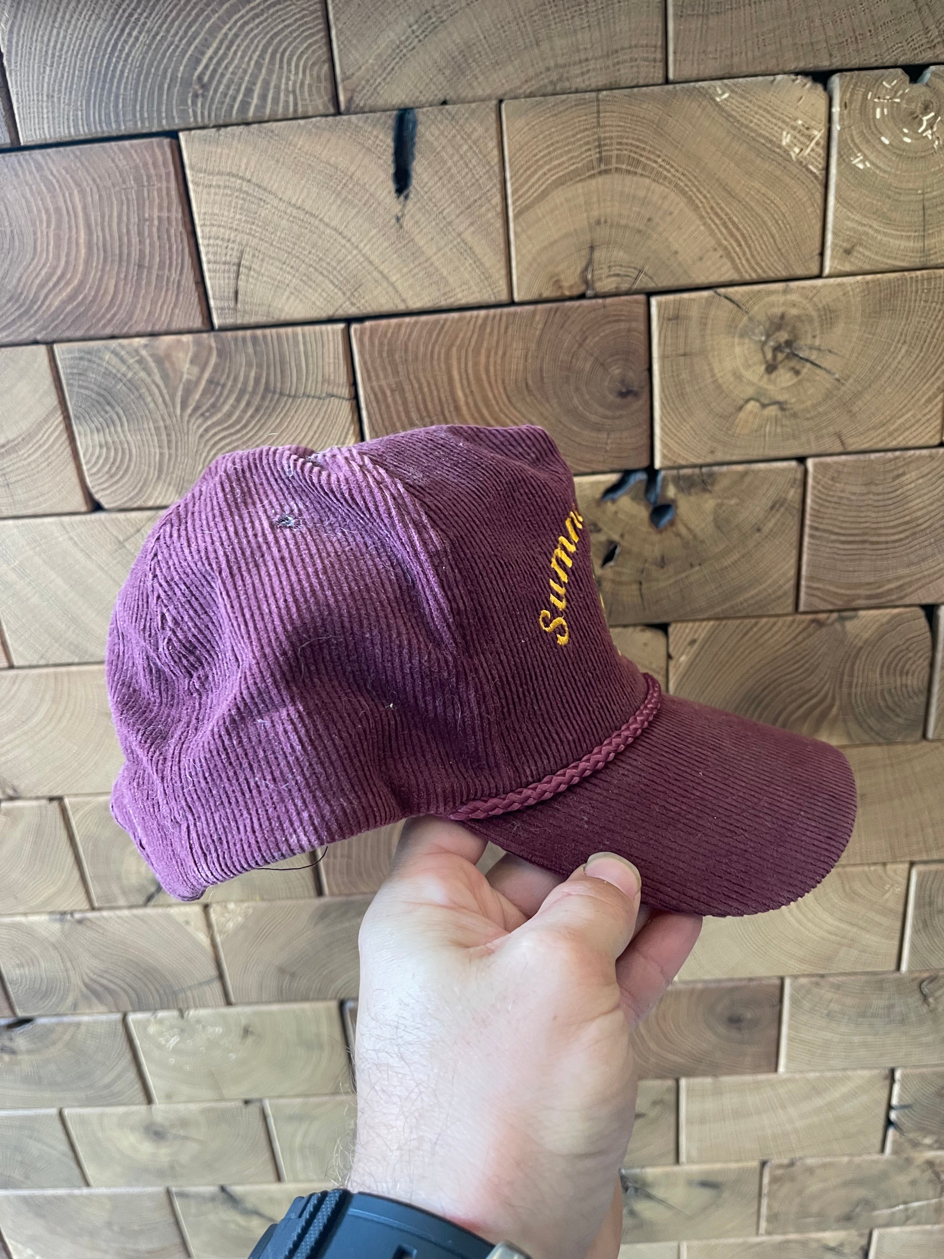 Vintage Sumner Tractor John Deere Corduroy Hat