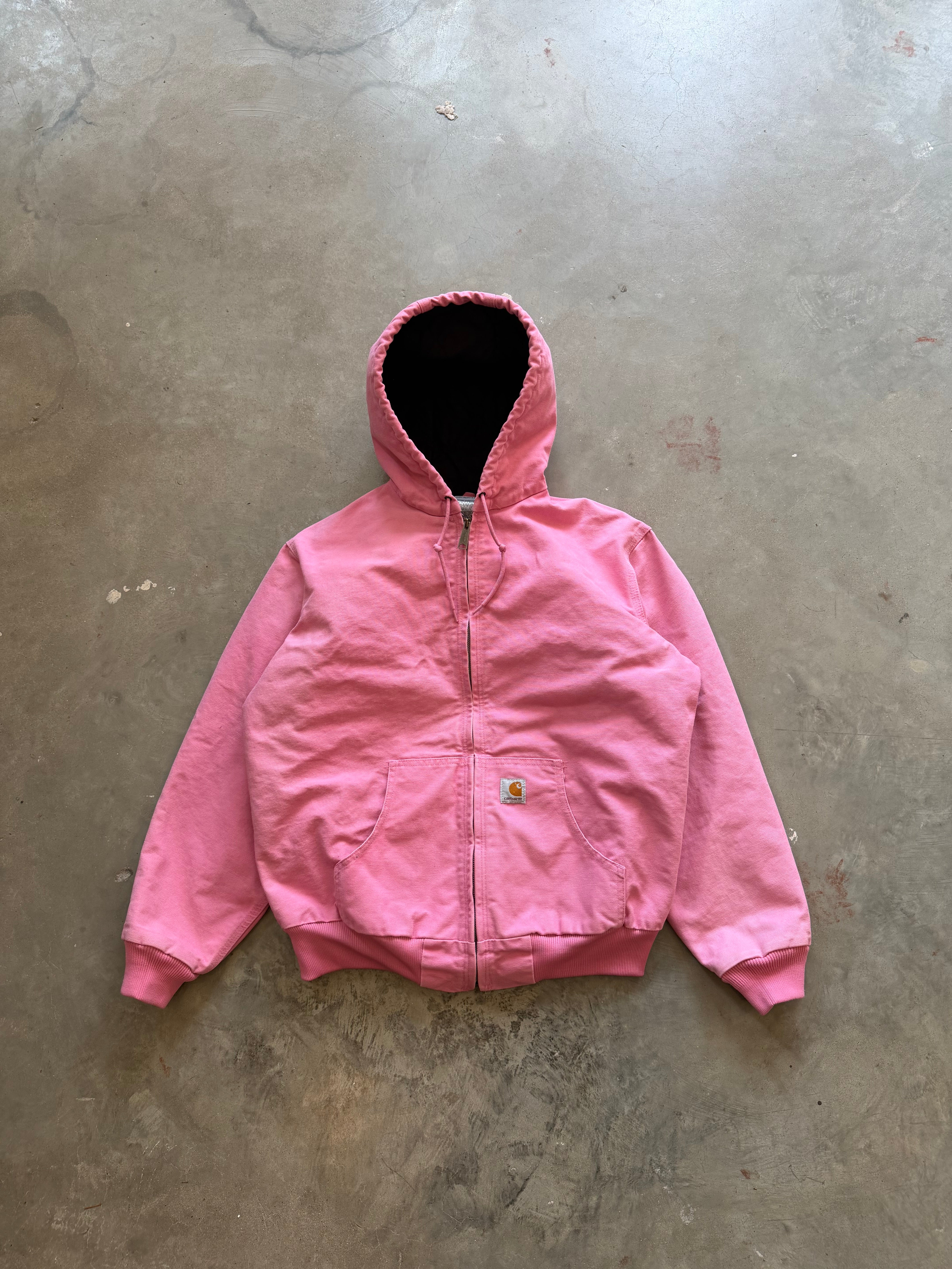 Vintage Carhartt Hooded Duck Canvas Jacket (Wmns L)