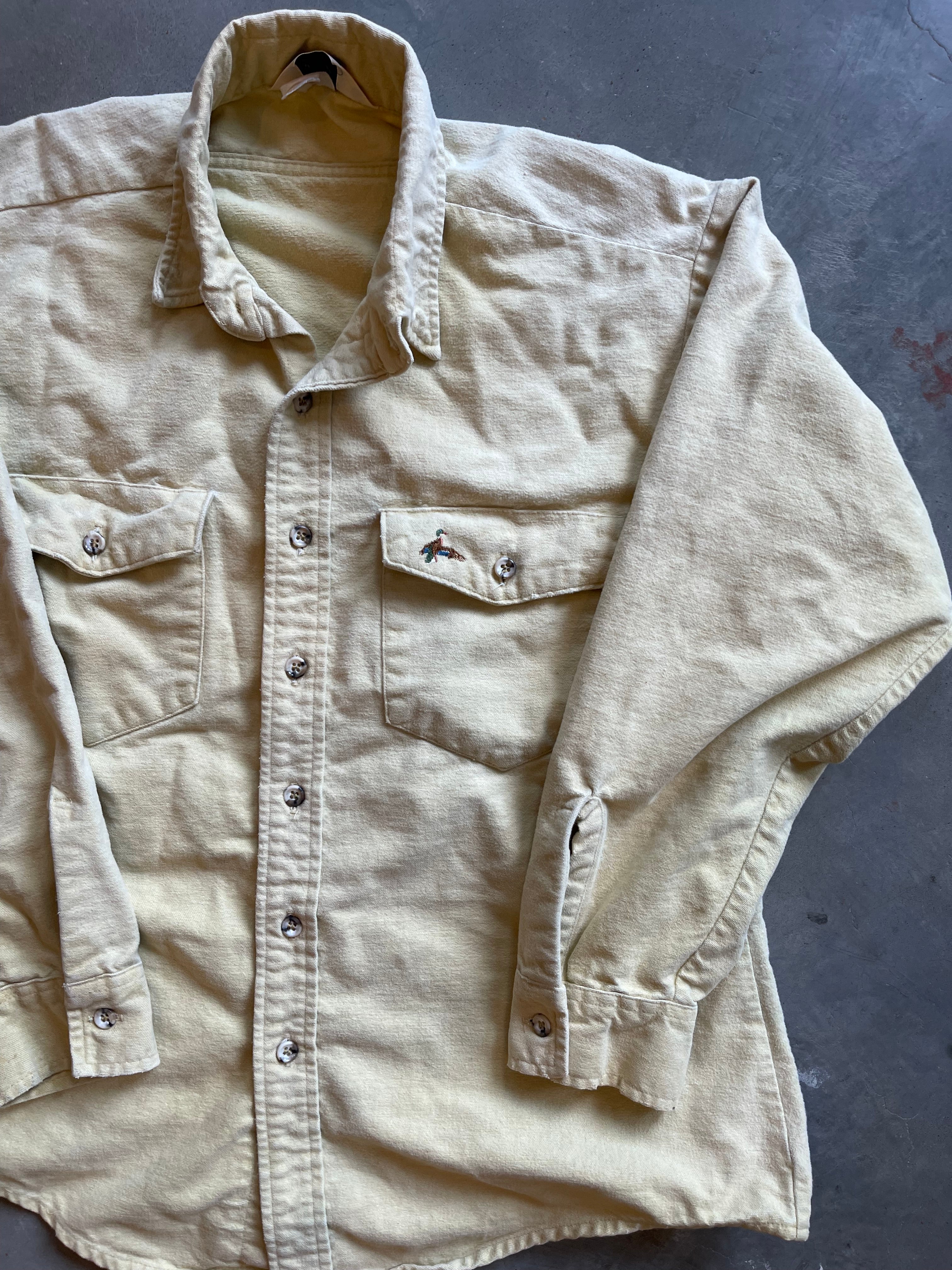 1990’s Duxbak Duck Chamois Shirt (L)