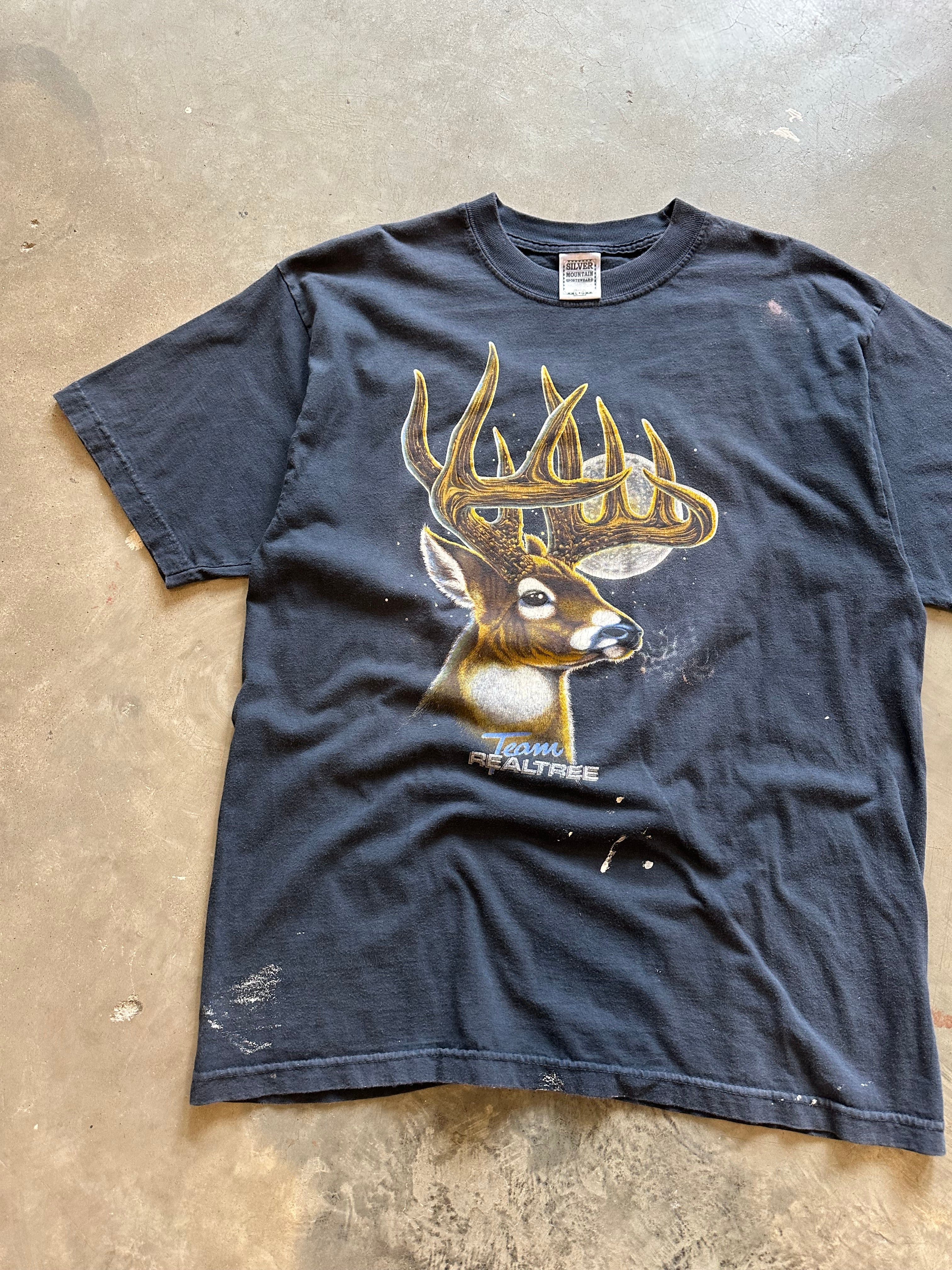 Vintage Team Realtree Deer T-Shirt (L)