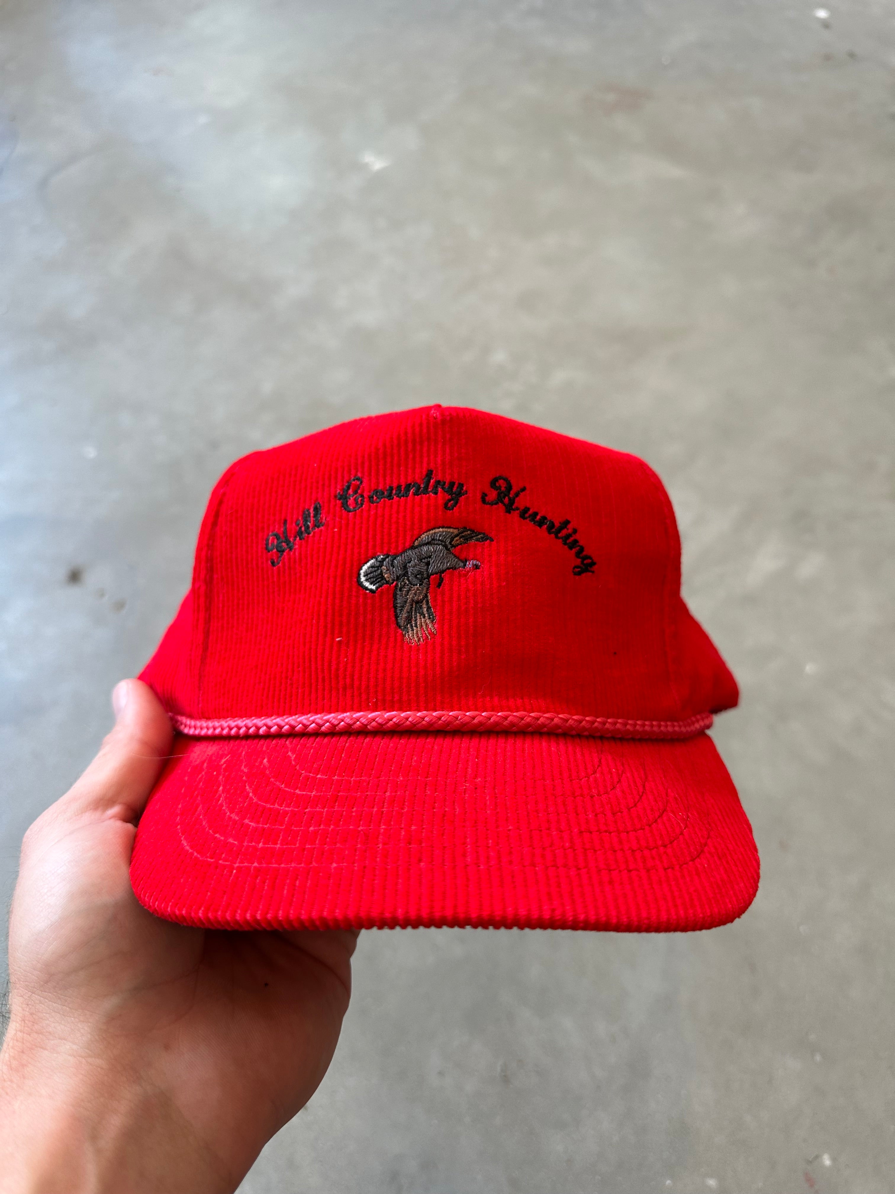 1980’s Hill Country Corduroy Hat