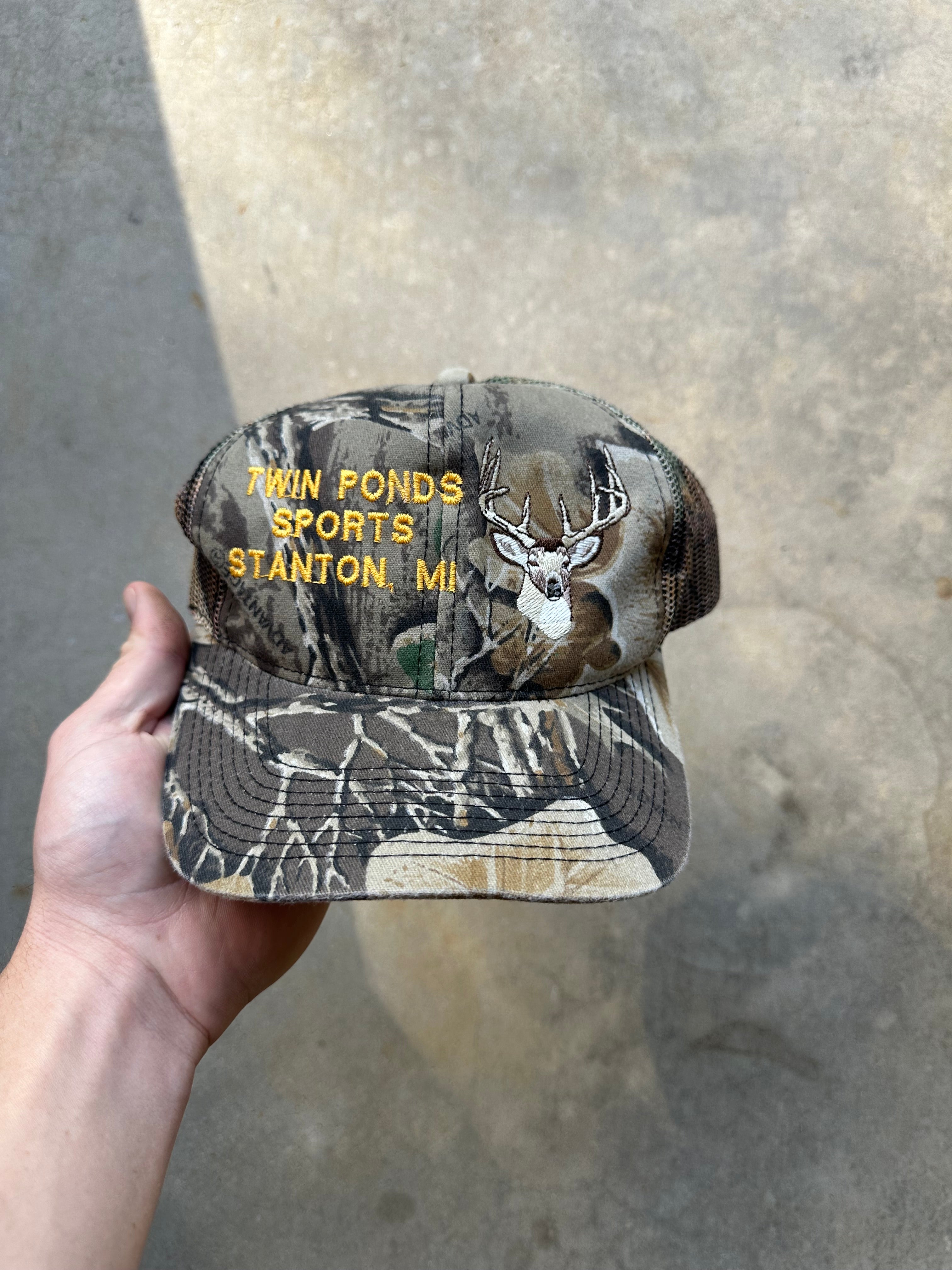 1990s Twin Ponds Sports Camo Snapback