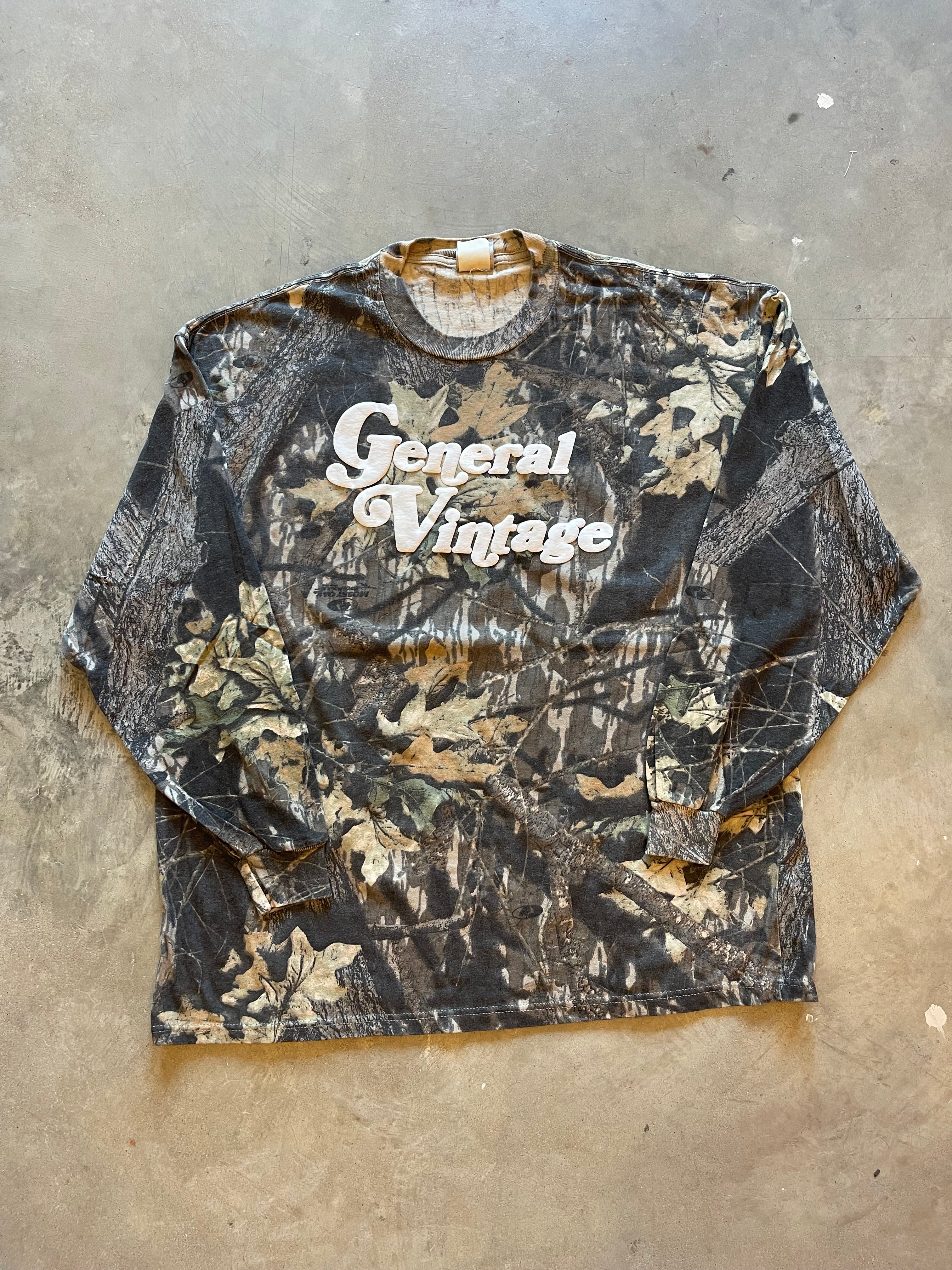 General Vintage Camo Puff Print Shirt (2XL)
