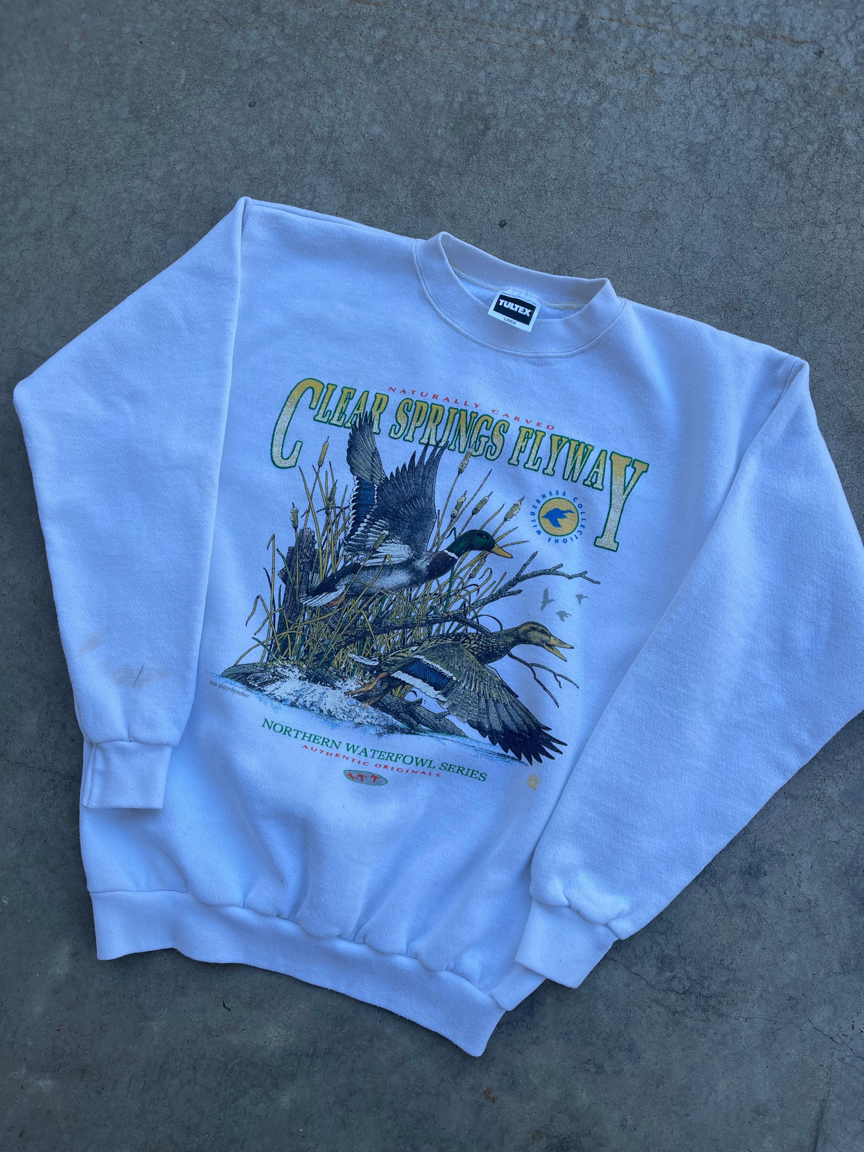 Vintage Duck Crewneck (S/M)