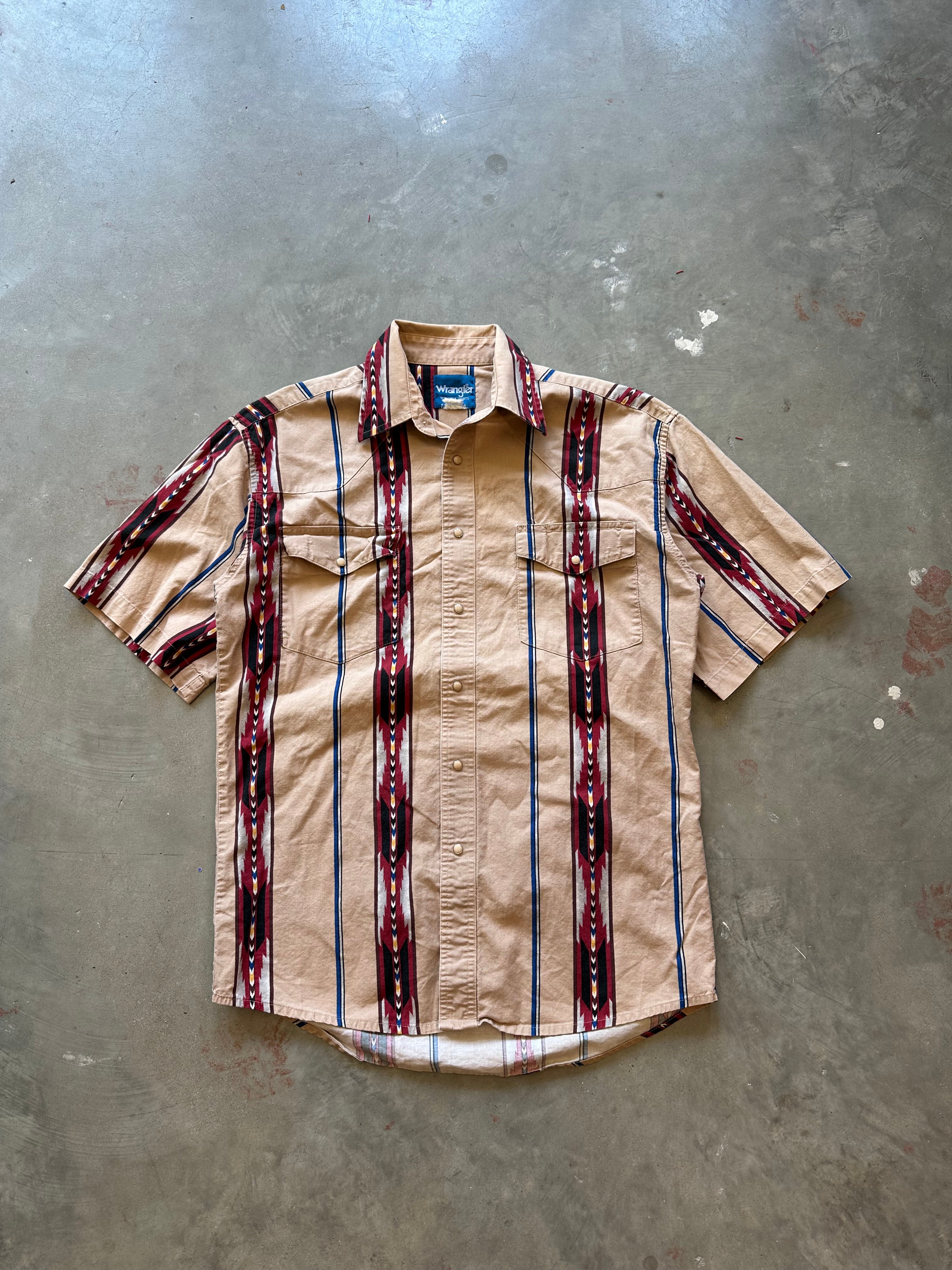 Vintage Wrangler Pearlsnap Short Sleeve (M)