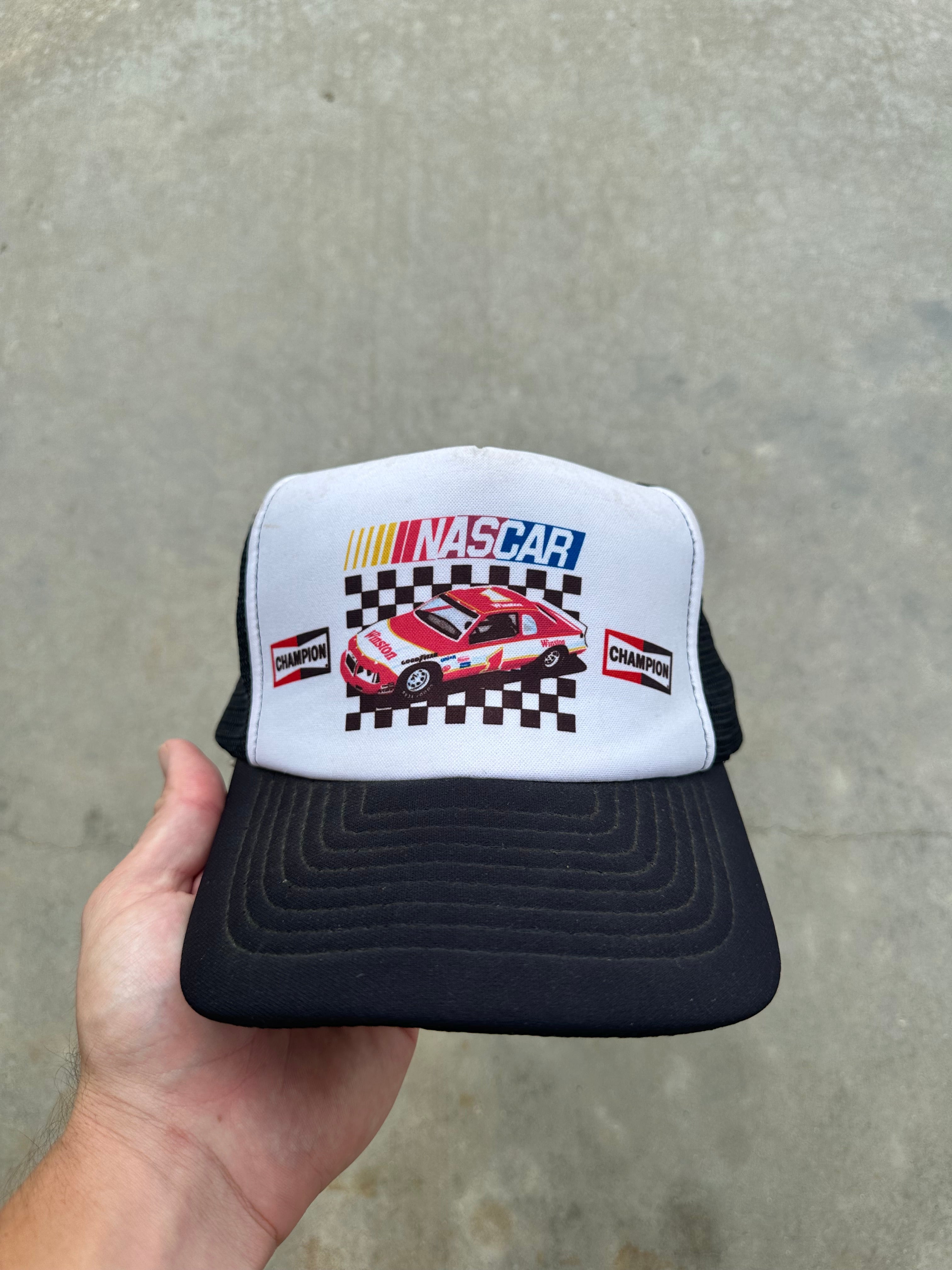 1980s NASCAR Champion Trucker Hat
