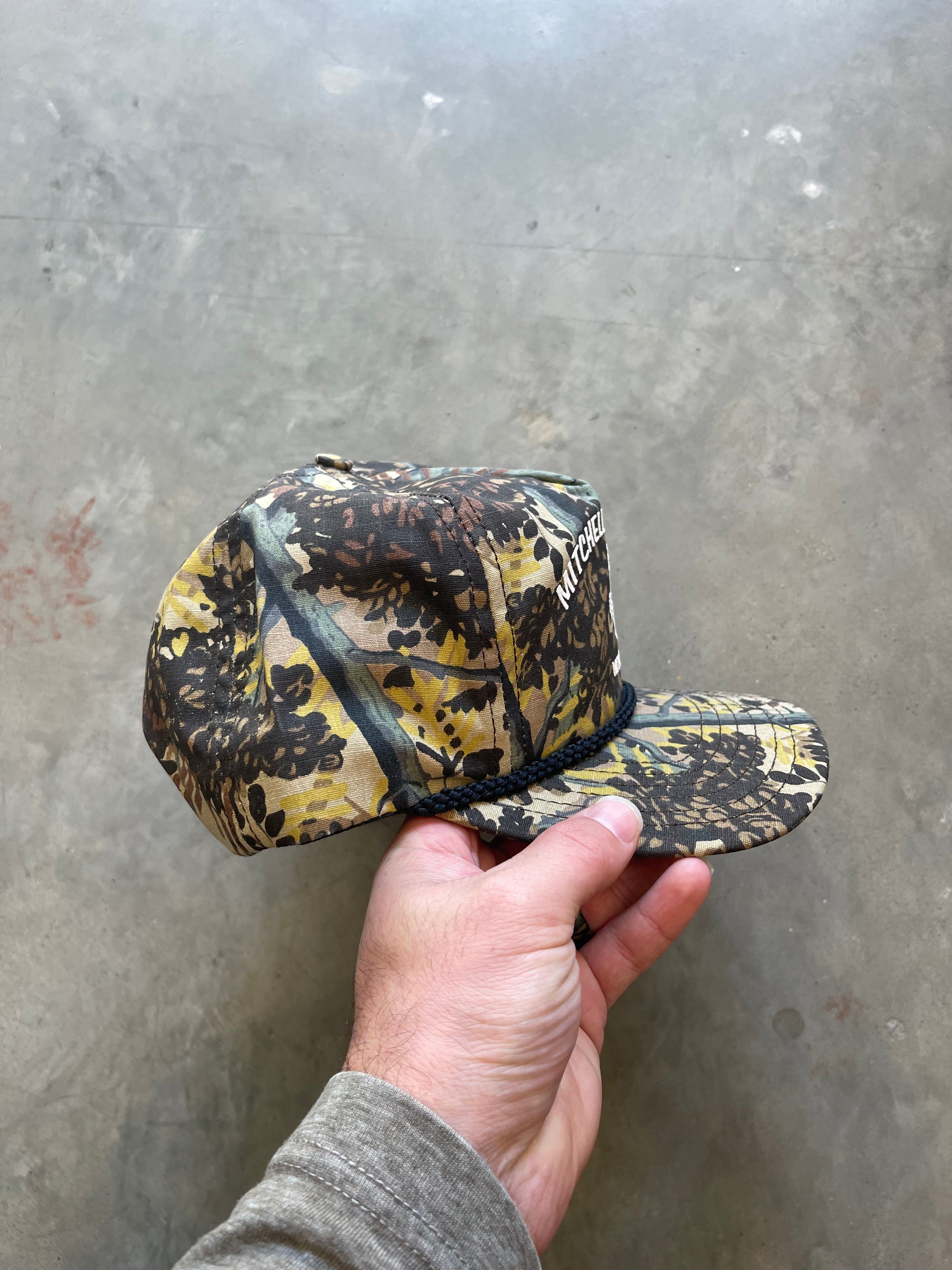 Vintage Camo Michell PLG & HTG Hat