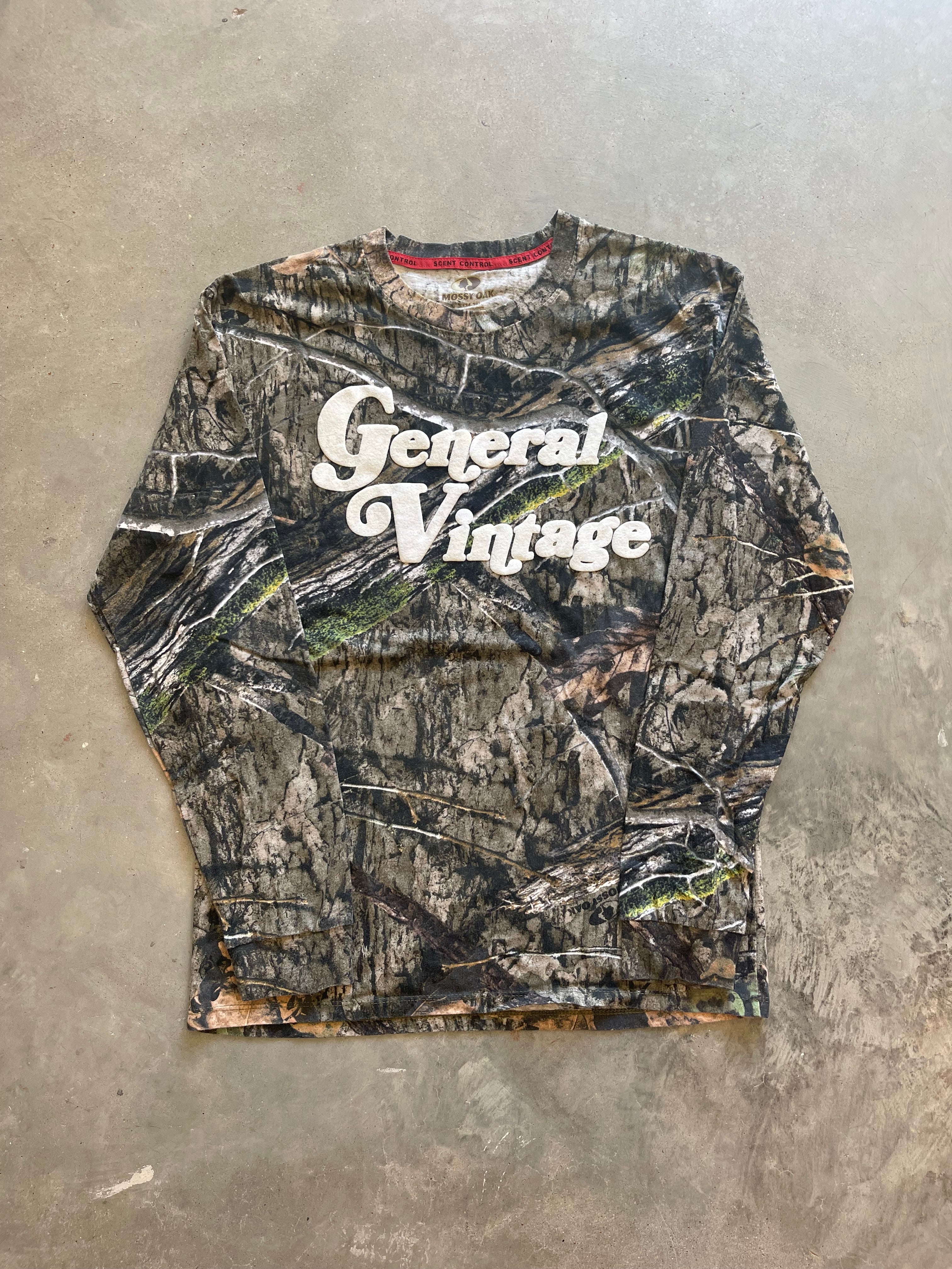 General Vintage Camo Puff Print Shirt (S)