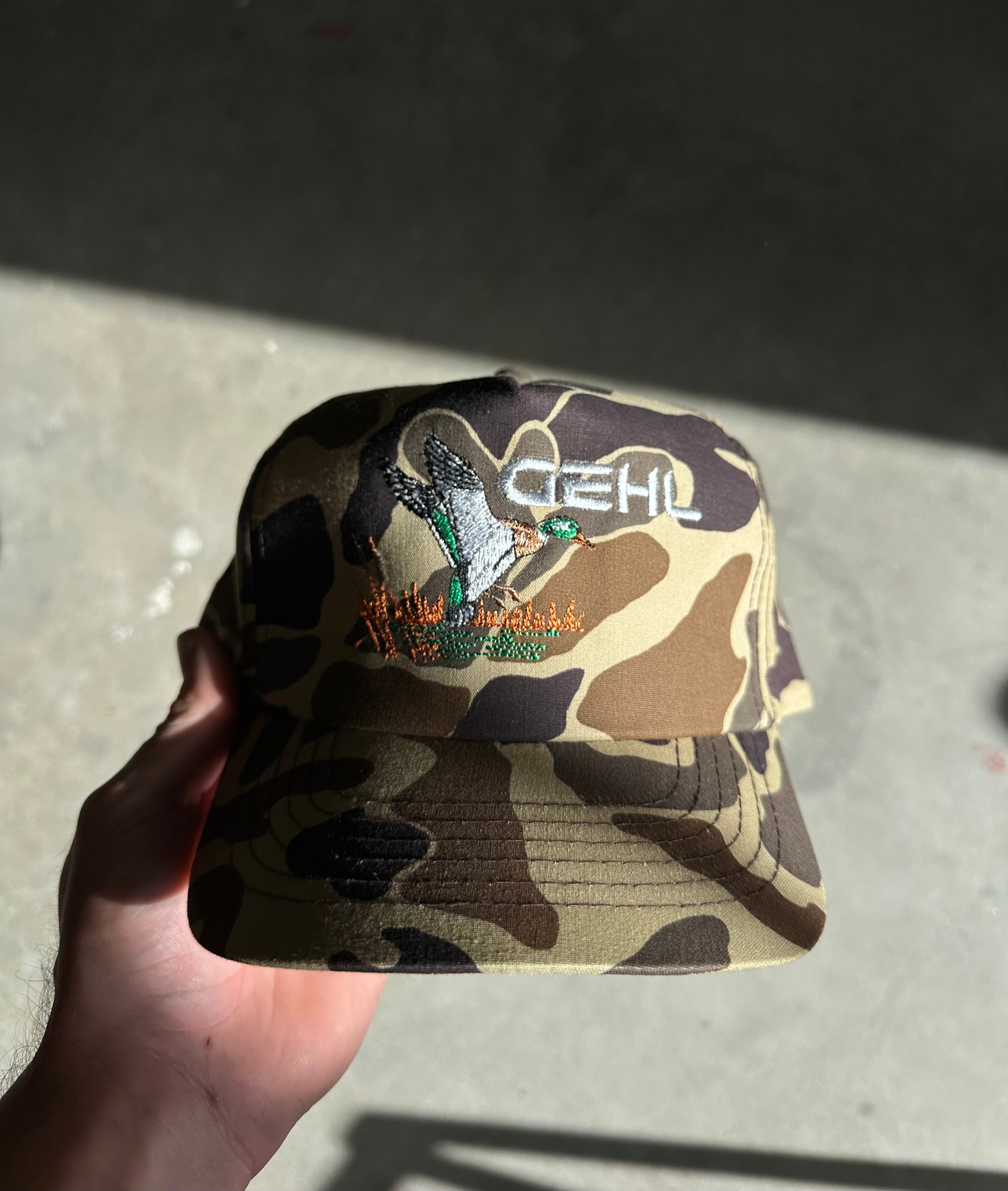1990s Gehl Mallard Duck Camo Snapback