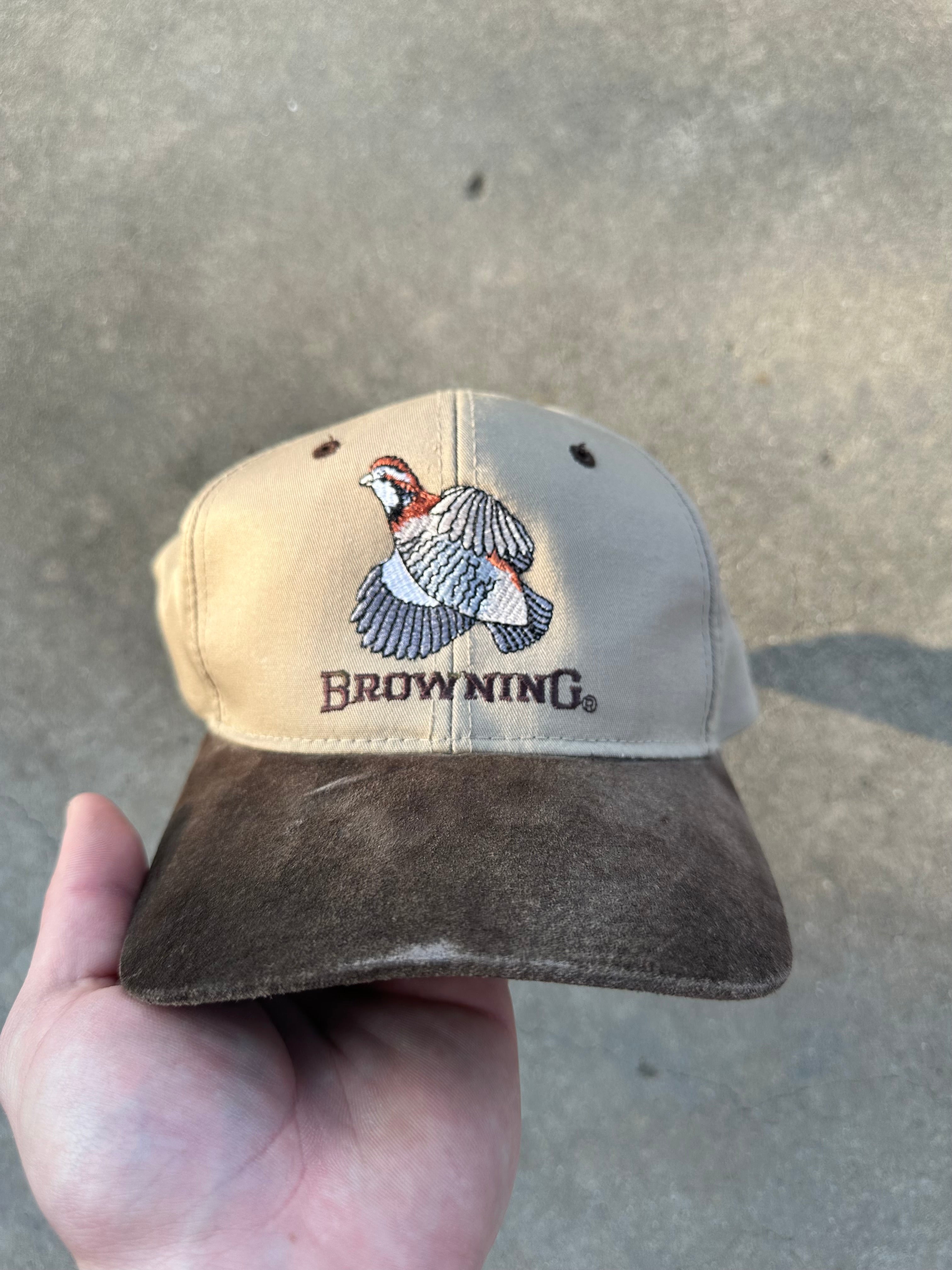 Vintage Browning Quail Strapback