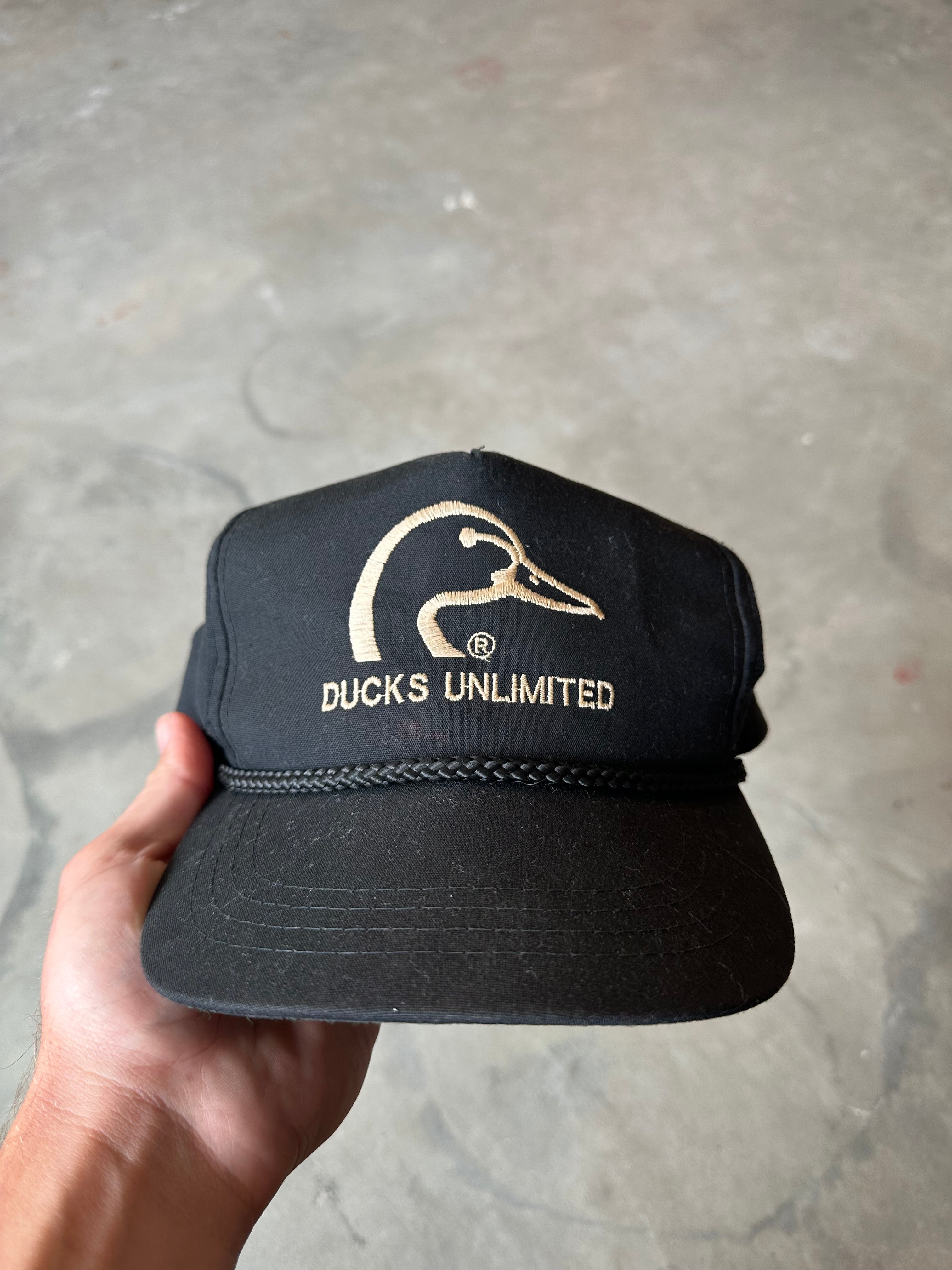 1990s Ducks Unlimited Rope Hat