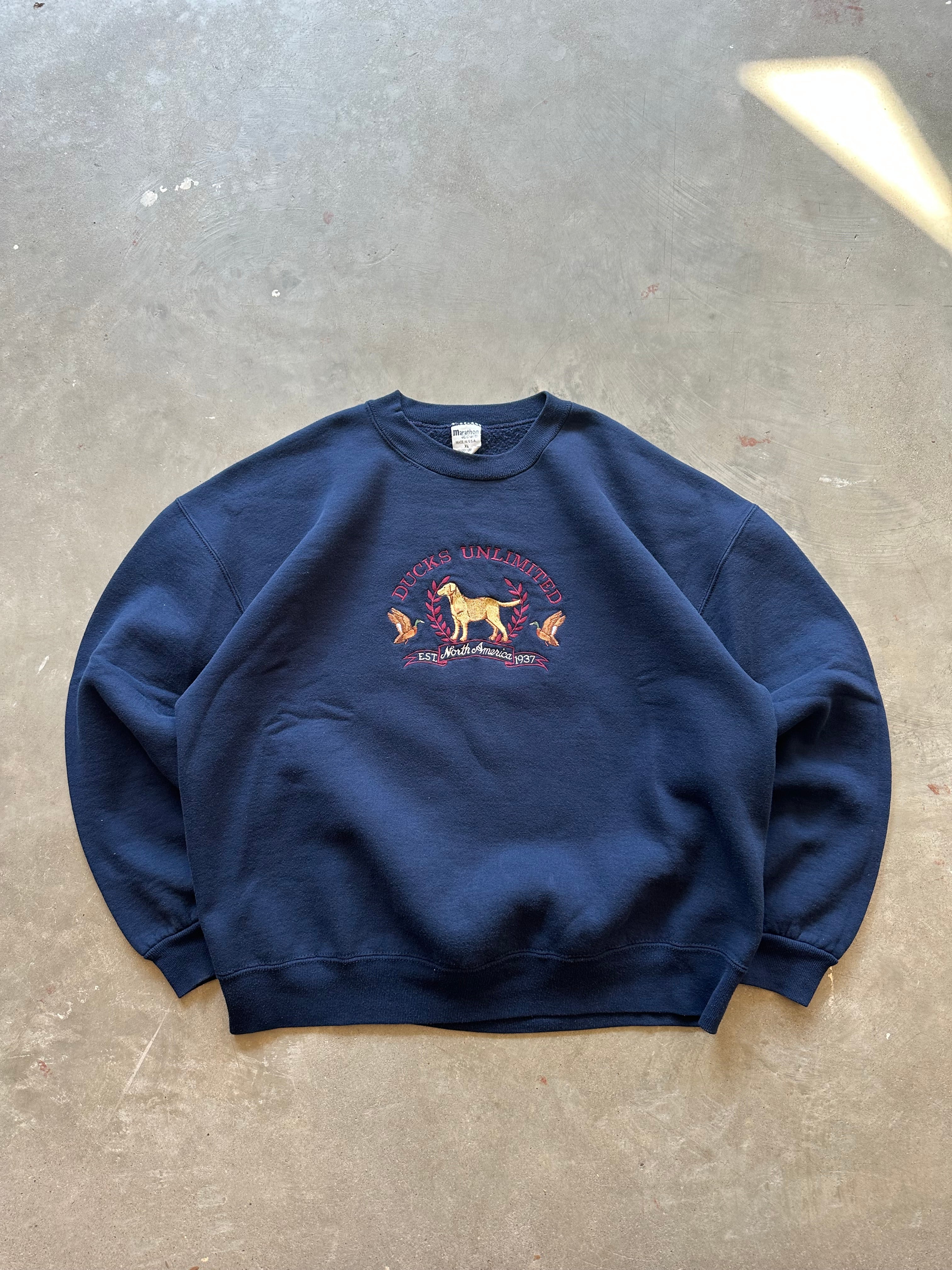 Vintage Ducks Unlimited Crewneck (XL)