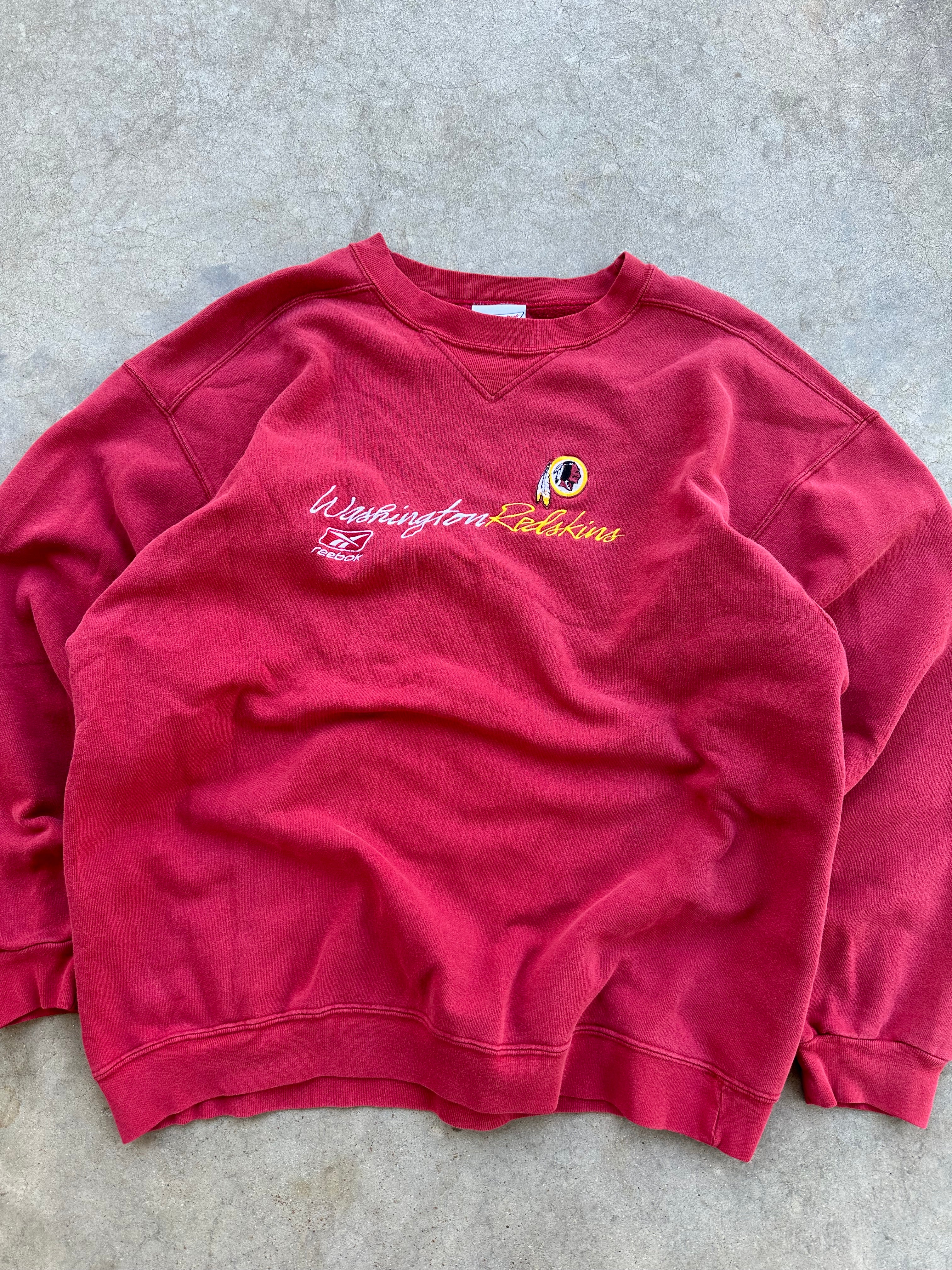 Vintage Reebok Washington Redskins Crewneck (XL)