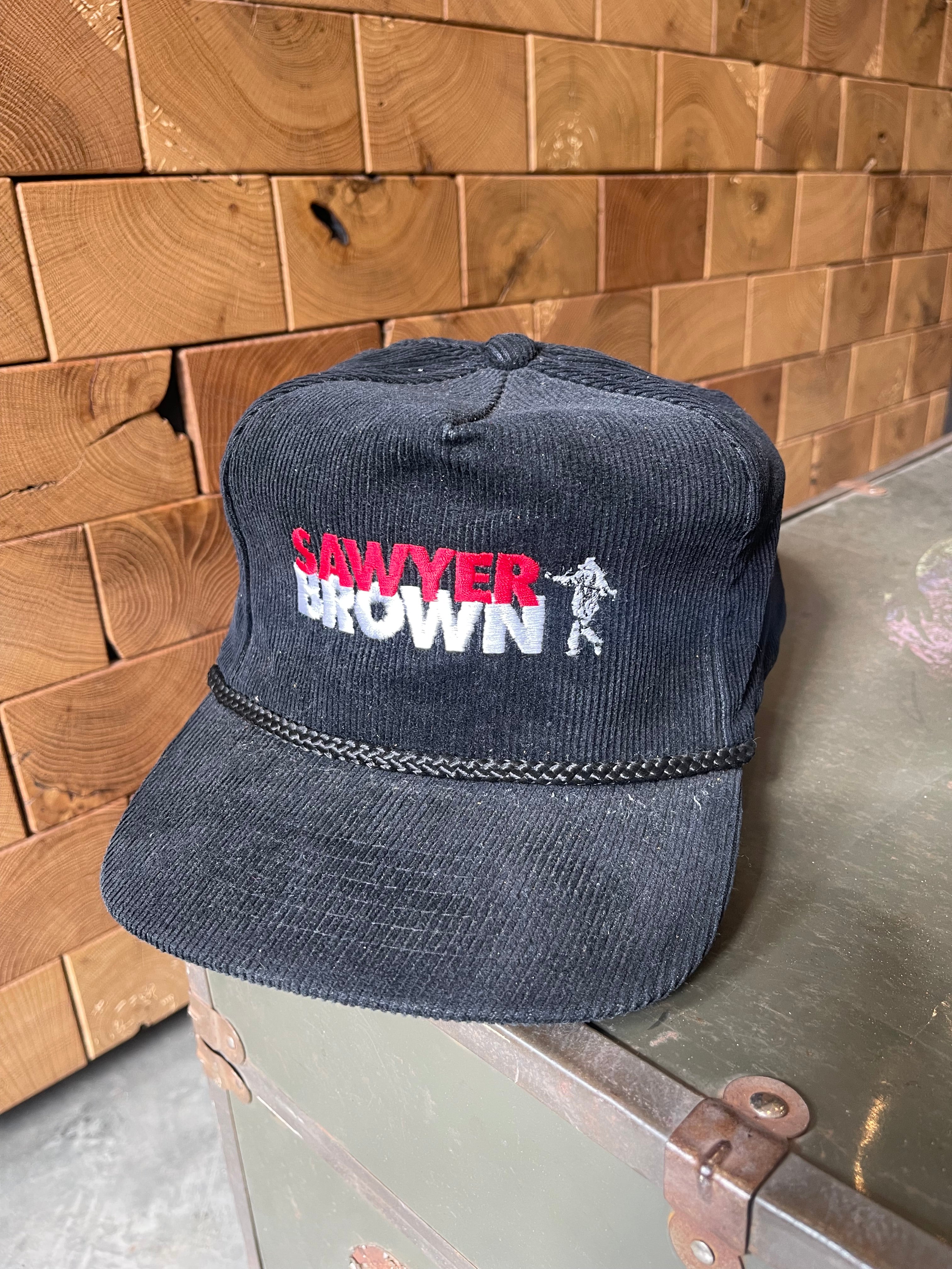 Vintage Corduroy Sawyer Brown Hat