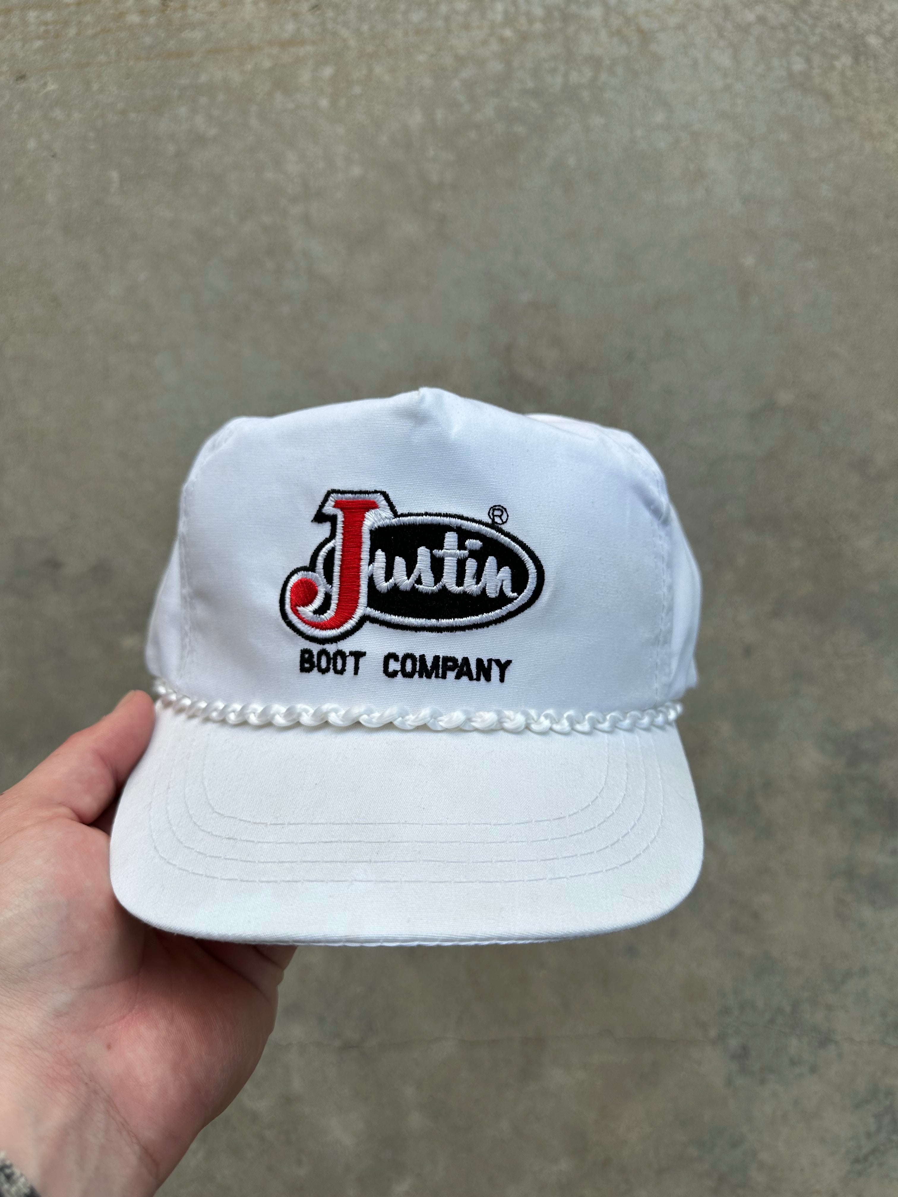 1990s Justin Boot Company Rope Hat