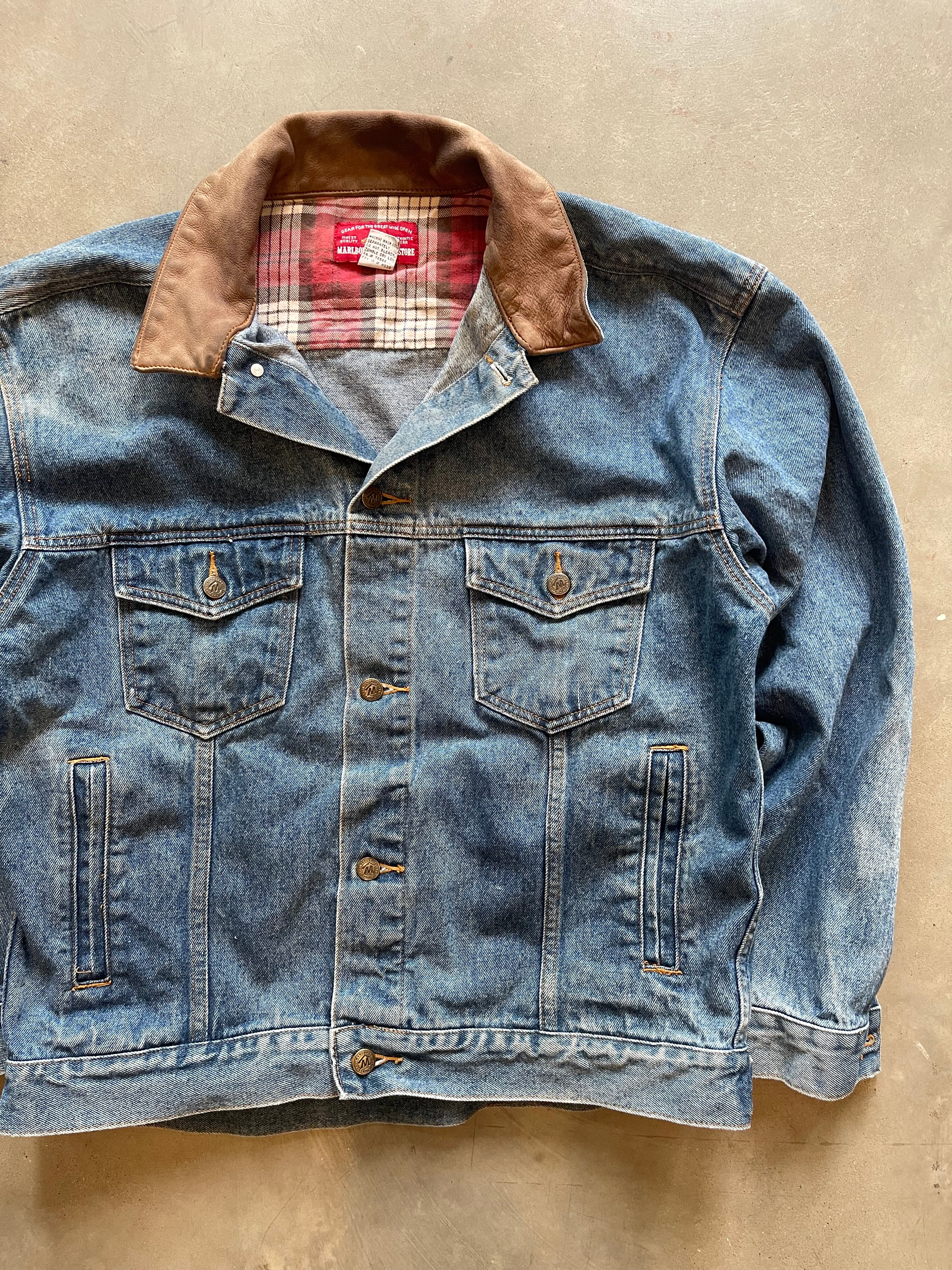 1990’s Marlboro Denim Jacket (L)