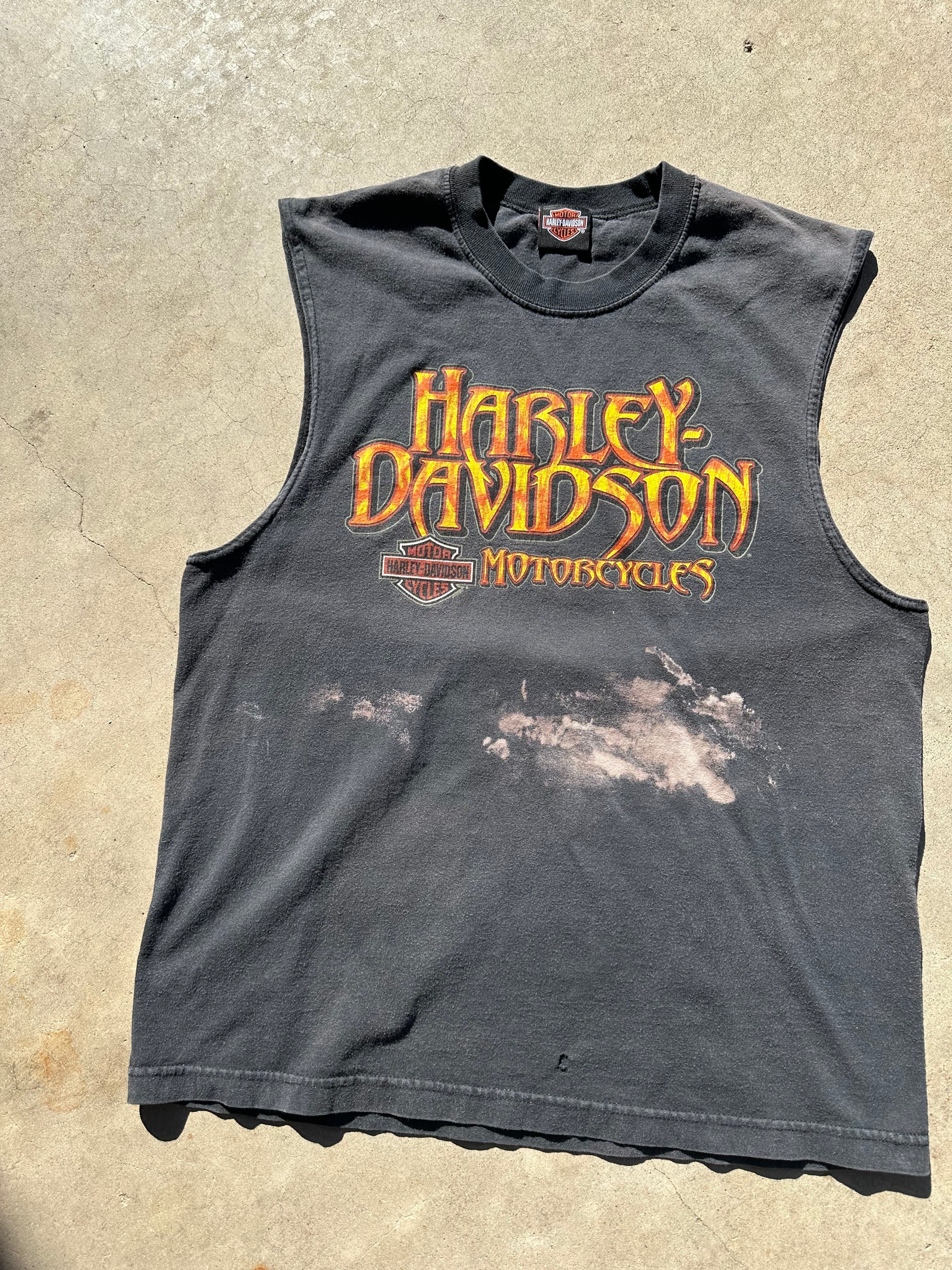 Faded Harley Davidson Motorcycles T-Shirt (M)