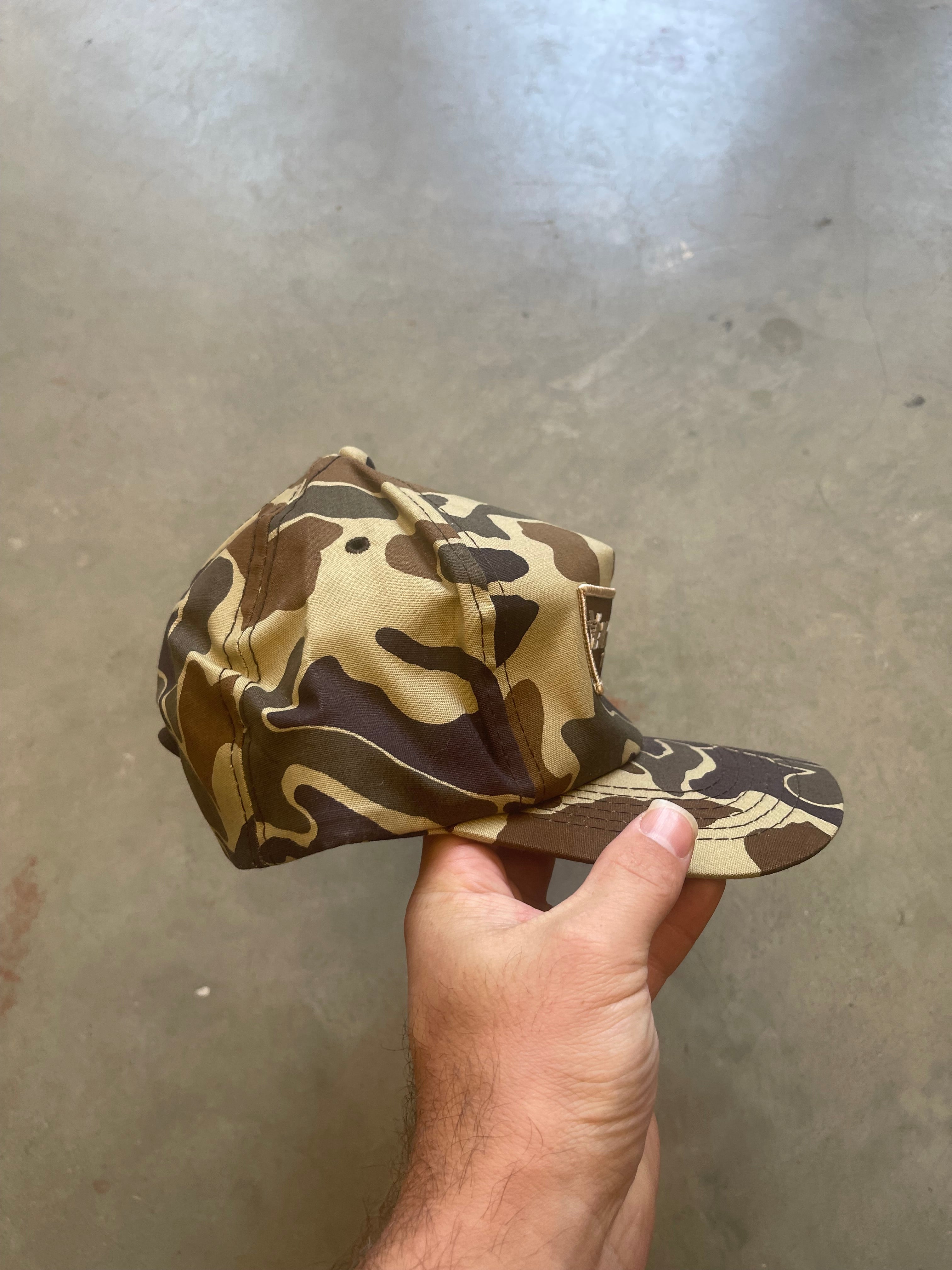 Vintage Duck Camo Venture Transport INC. Patch Hat