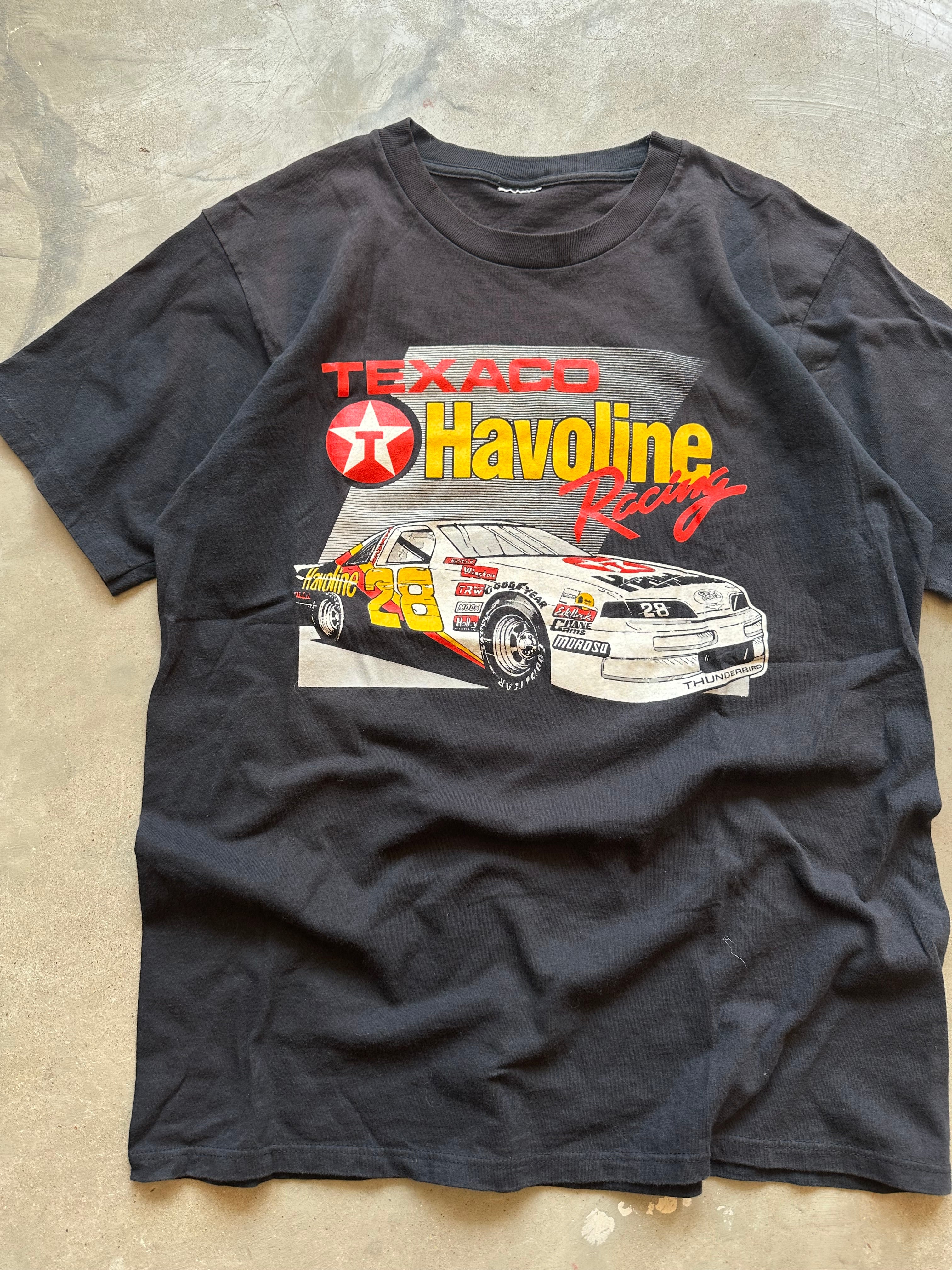 1990s Faded Texaco Havoline Racing T-Shirt (L)