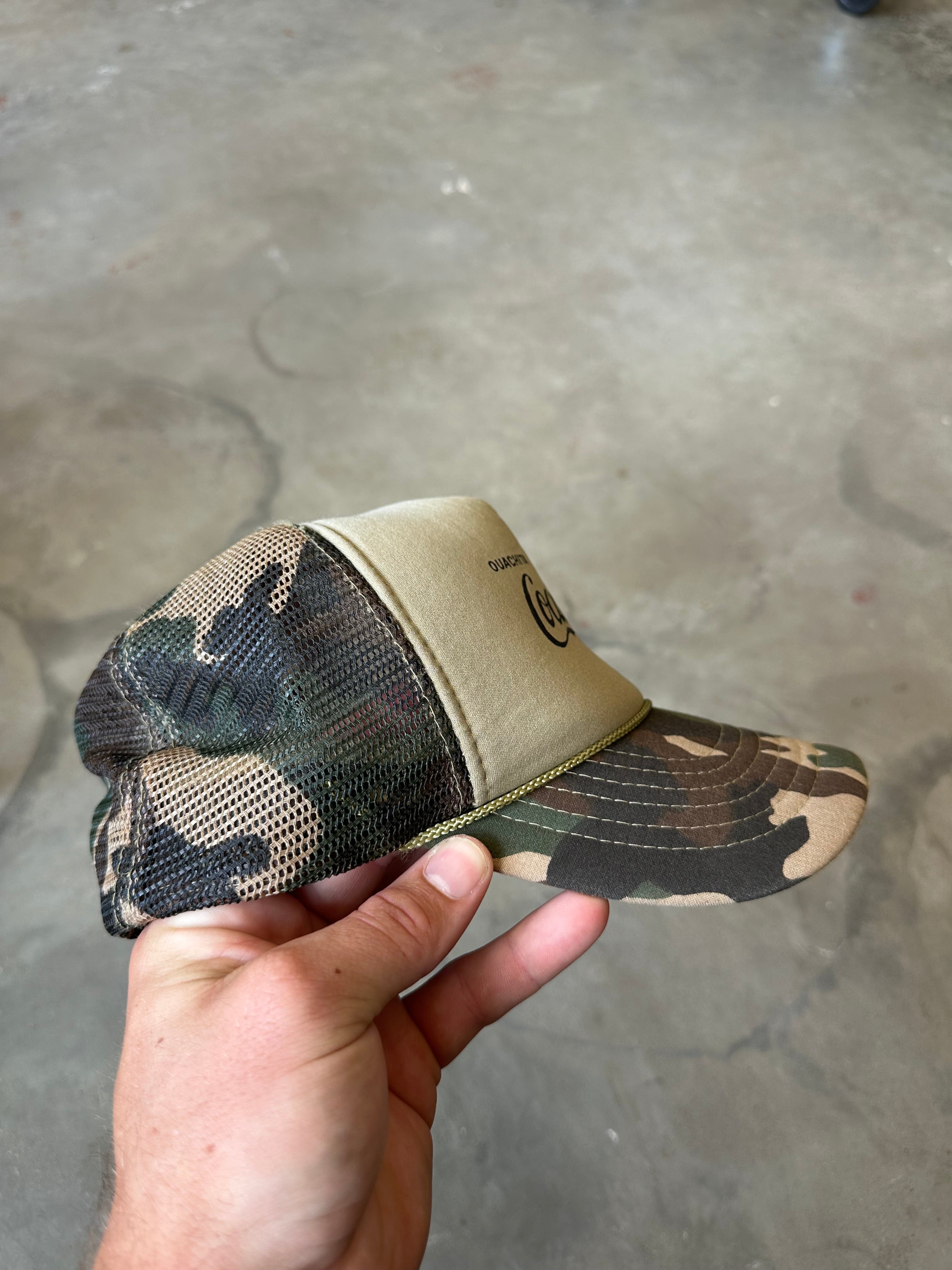 1980s Coca-Cola Bottling Co. Camo Trucker Hat