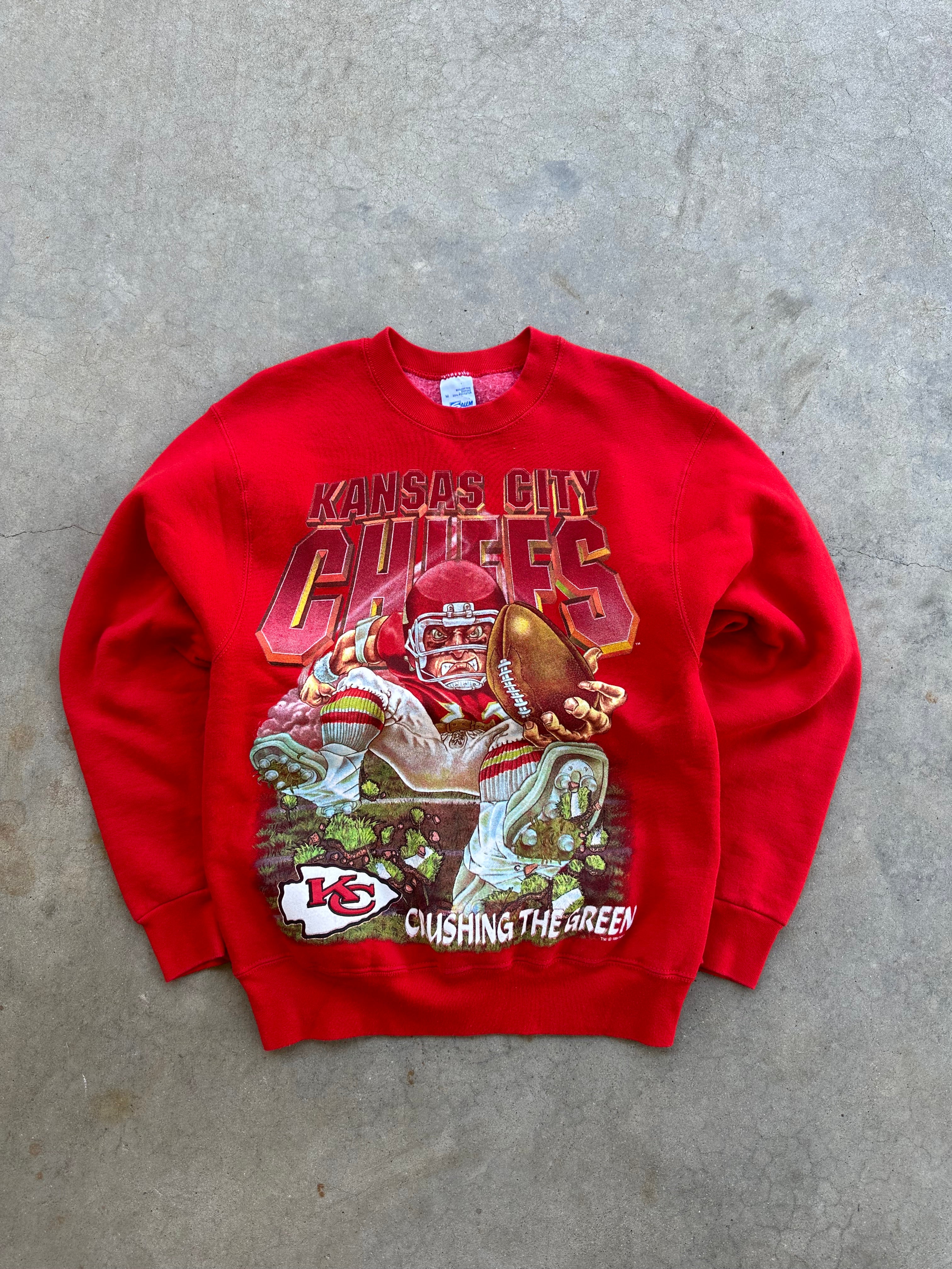 1990s Kansas City Chiefs Salem Sportswear Crewneck (M)