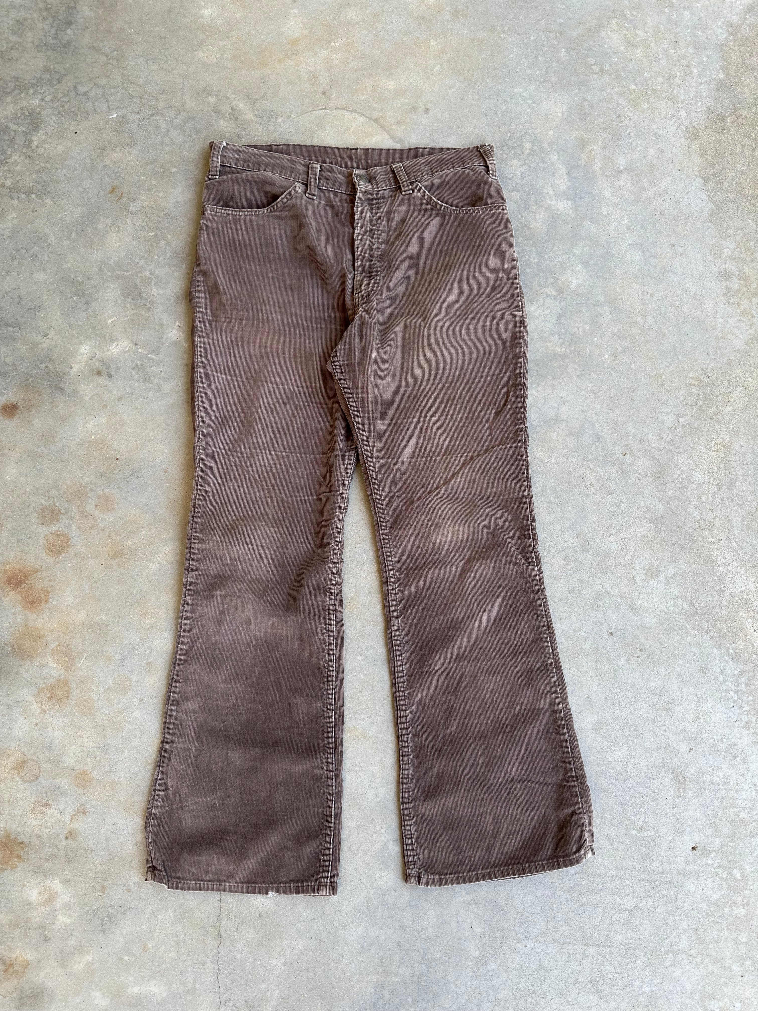 1970s Levi’s 517 Big E Corduroy Pants (34"x30")