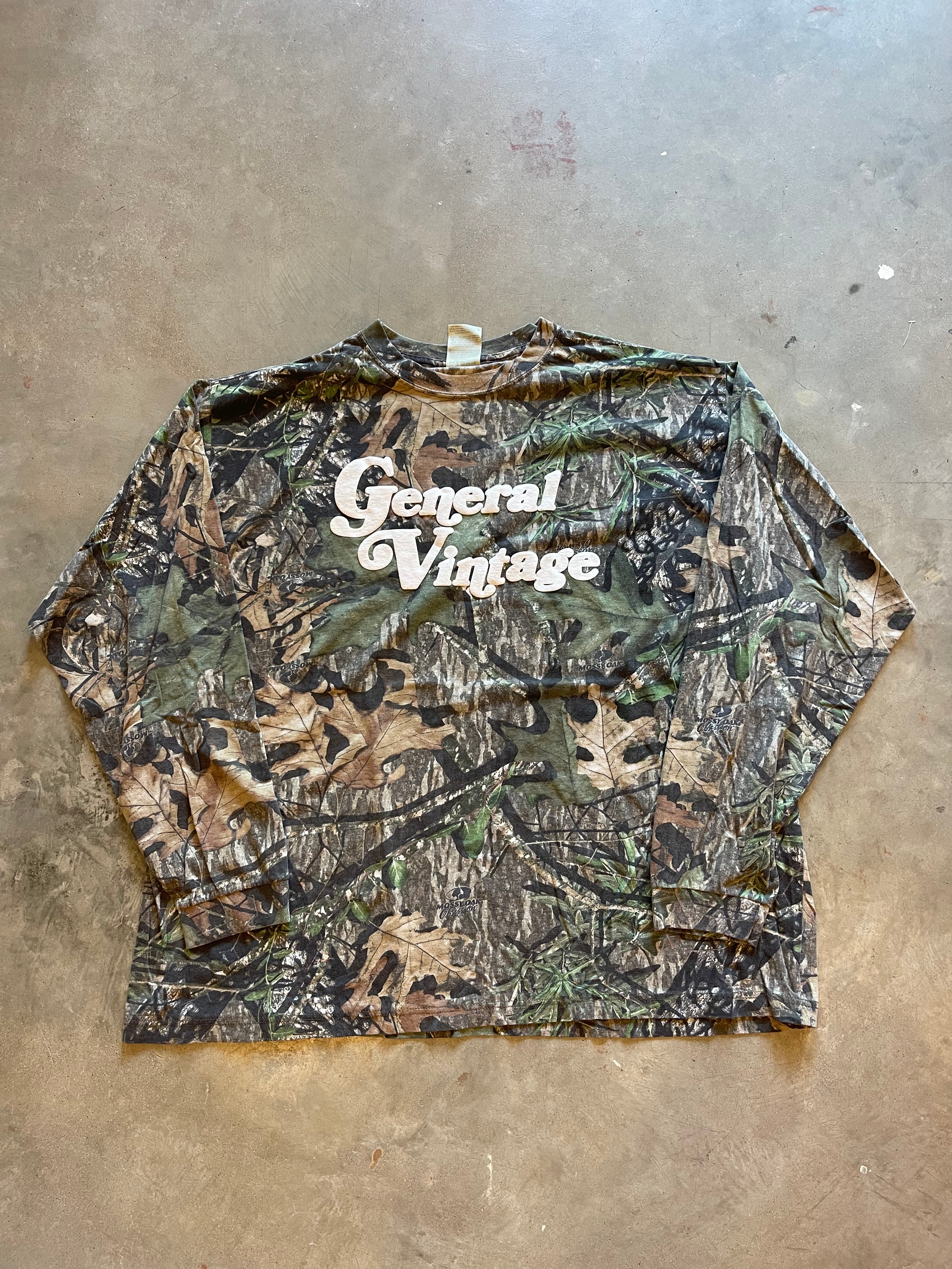 General Vintage Camo Puff Print Shirt (3XL)