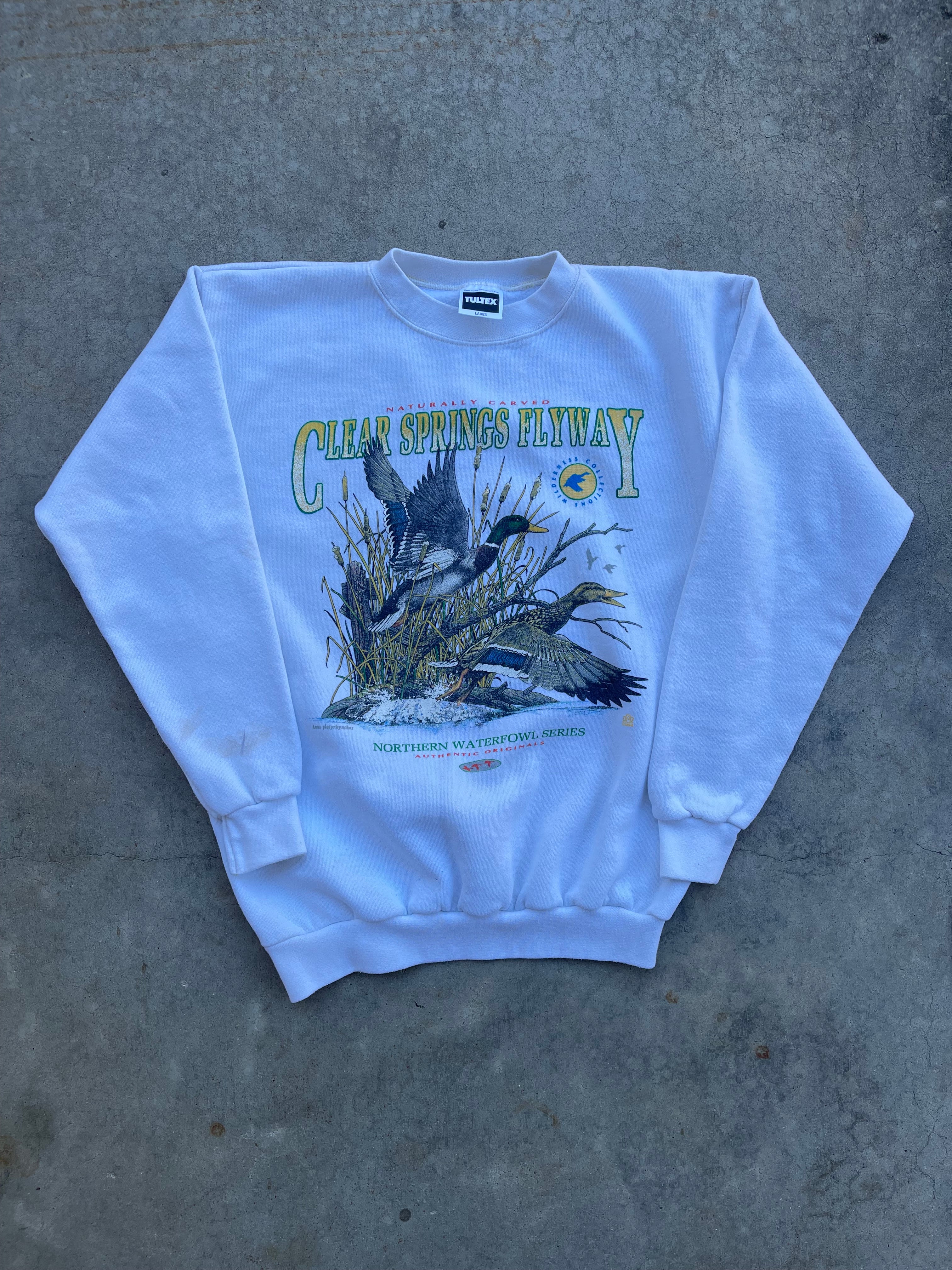 Vintage Duck Crewneck (S/M)