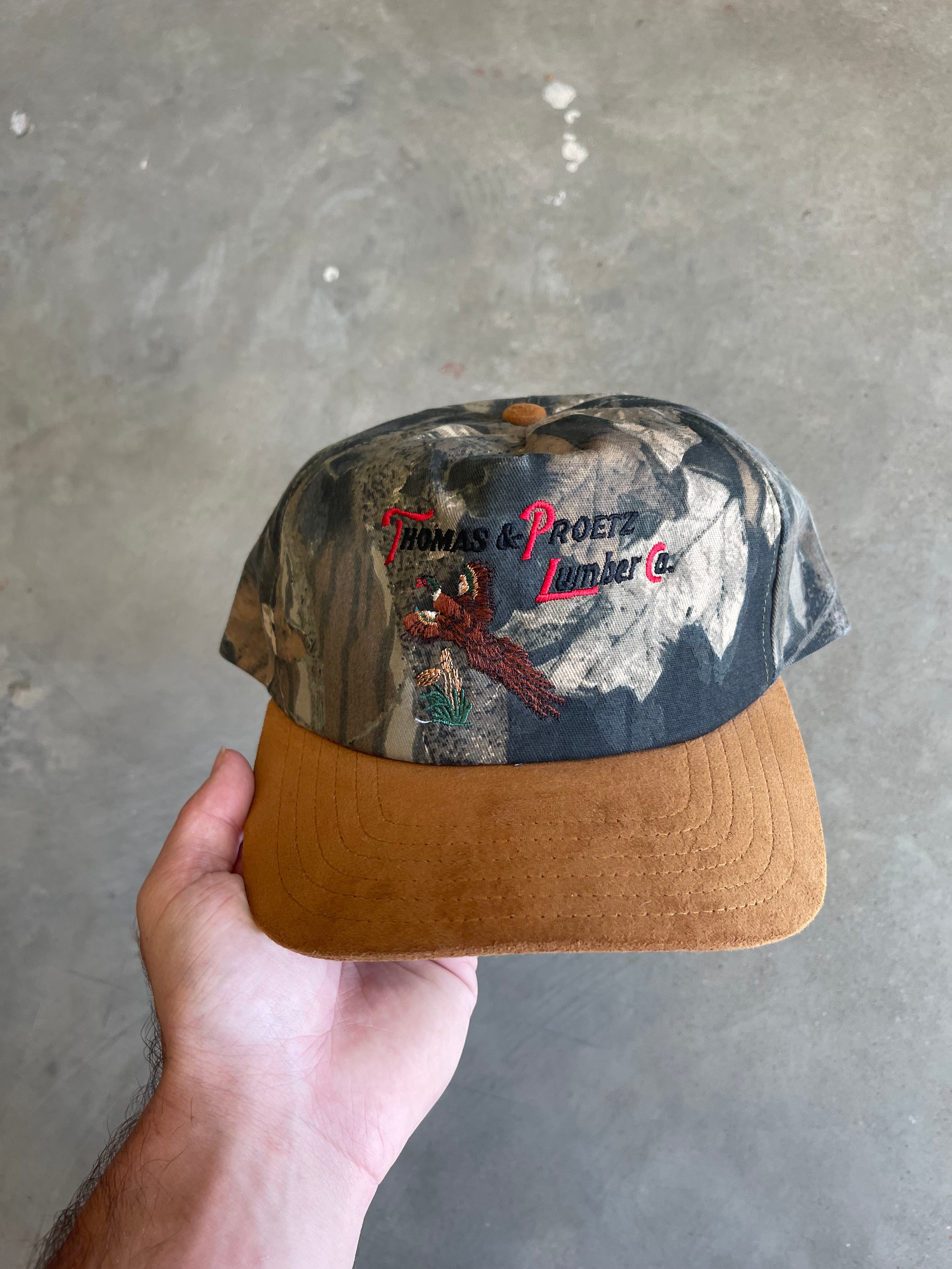 Vintage Thomas & Proetz Lumber Co. Pheasant Hat