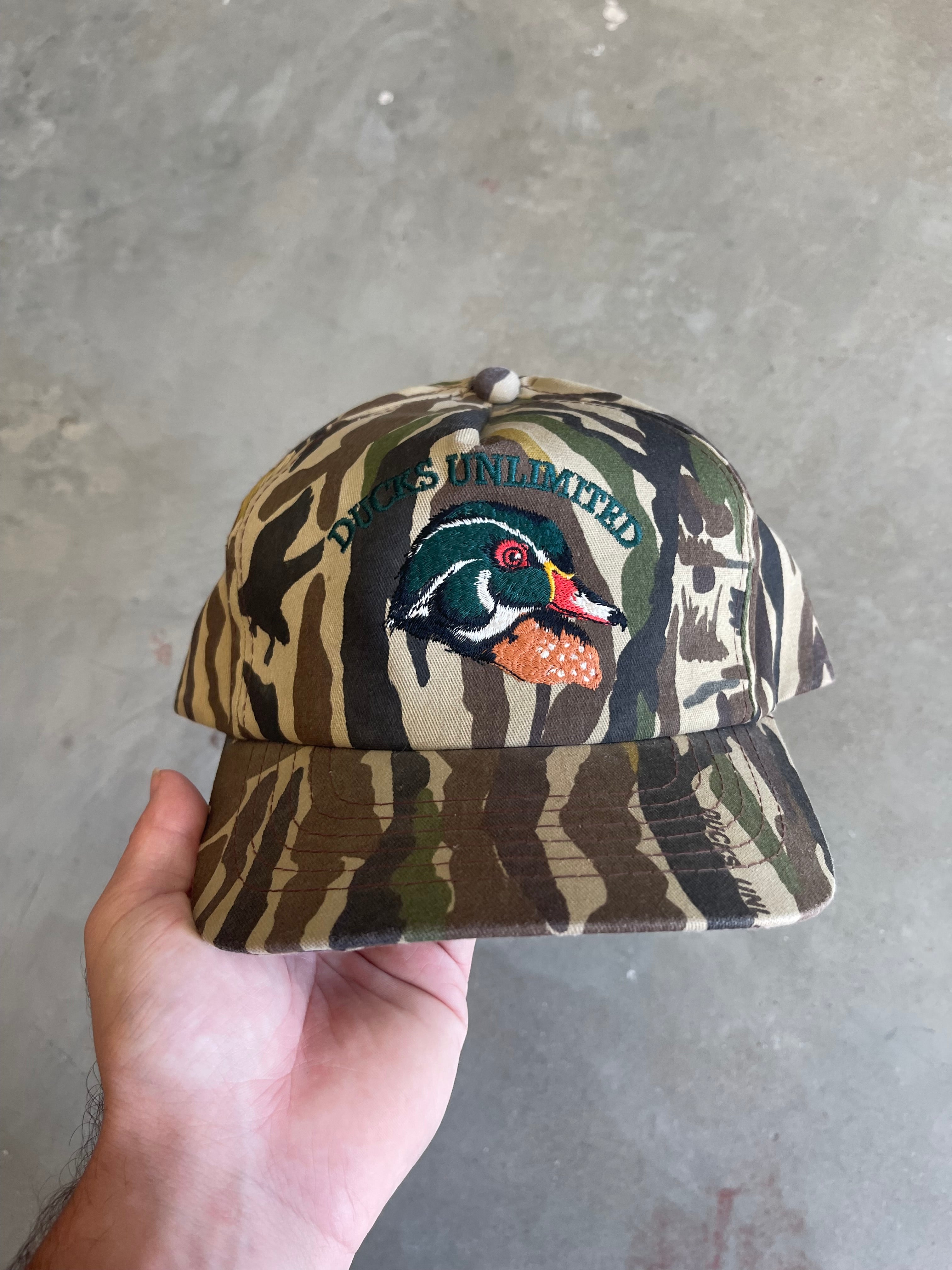 Vintage Ducks Unlimited Camo Hat