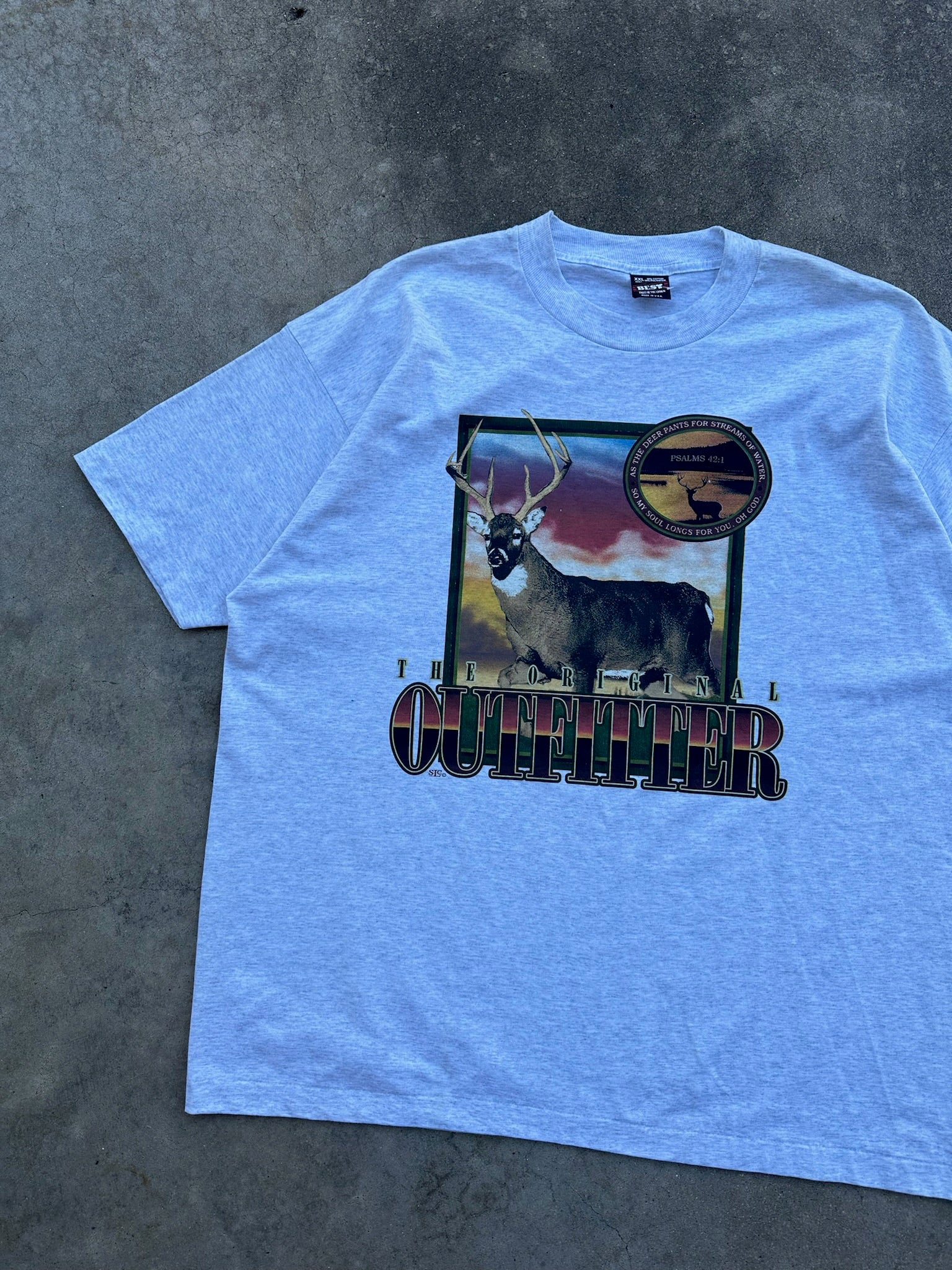 Vintage Deer T-Shirt (XXL)