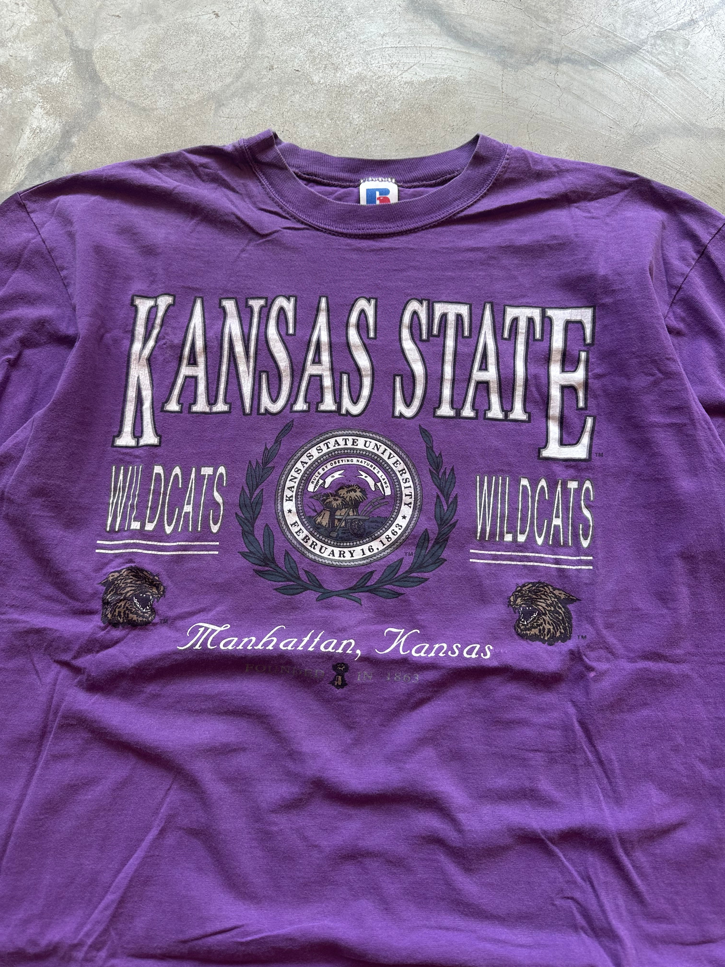 1990s Kansas State Wildcats T-Shirt (L/XL)