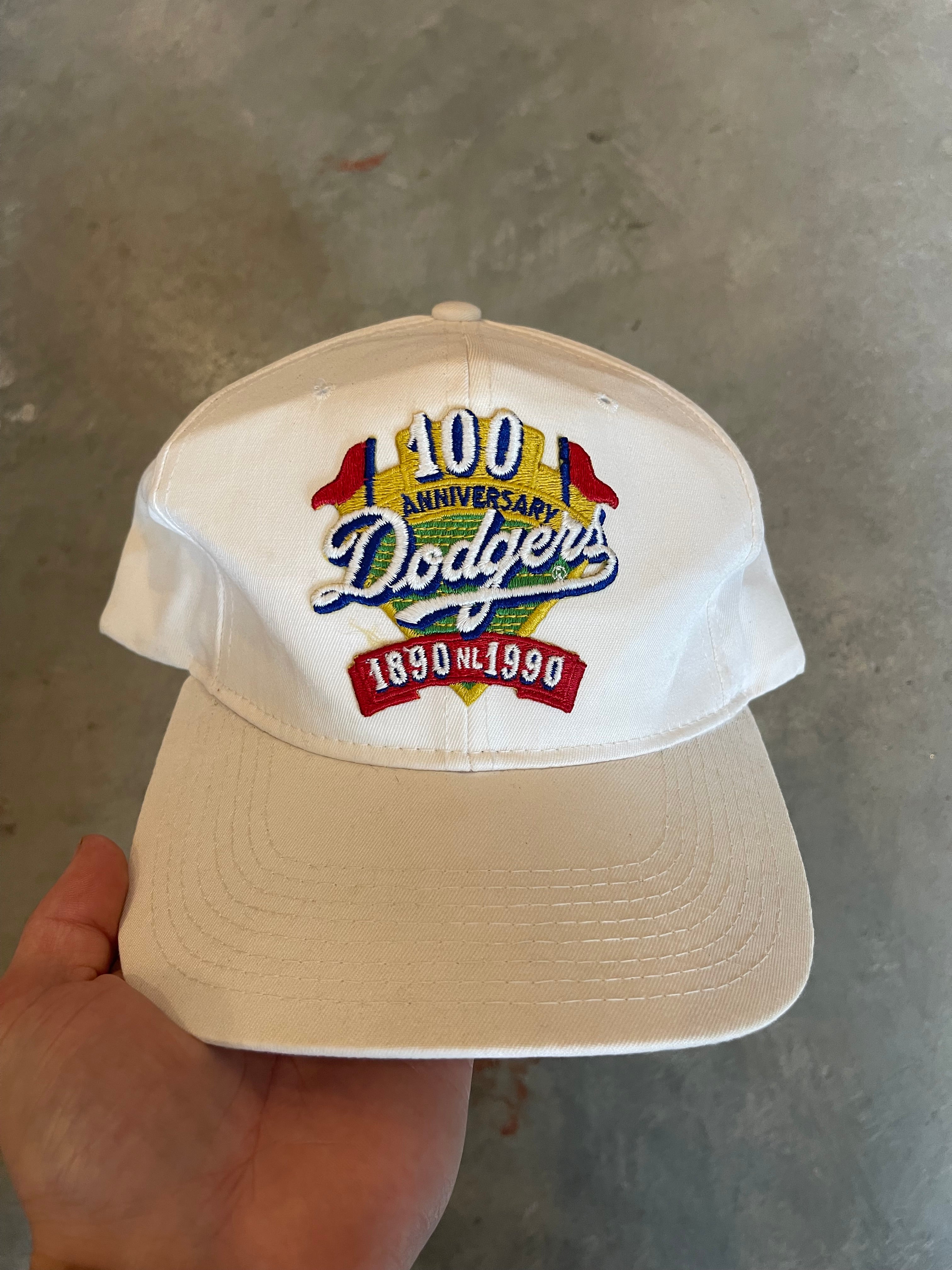 1990 Dodgers 100th Anniversary Hat