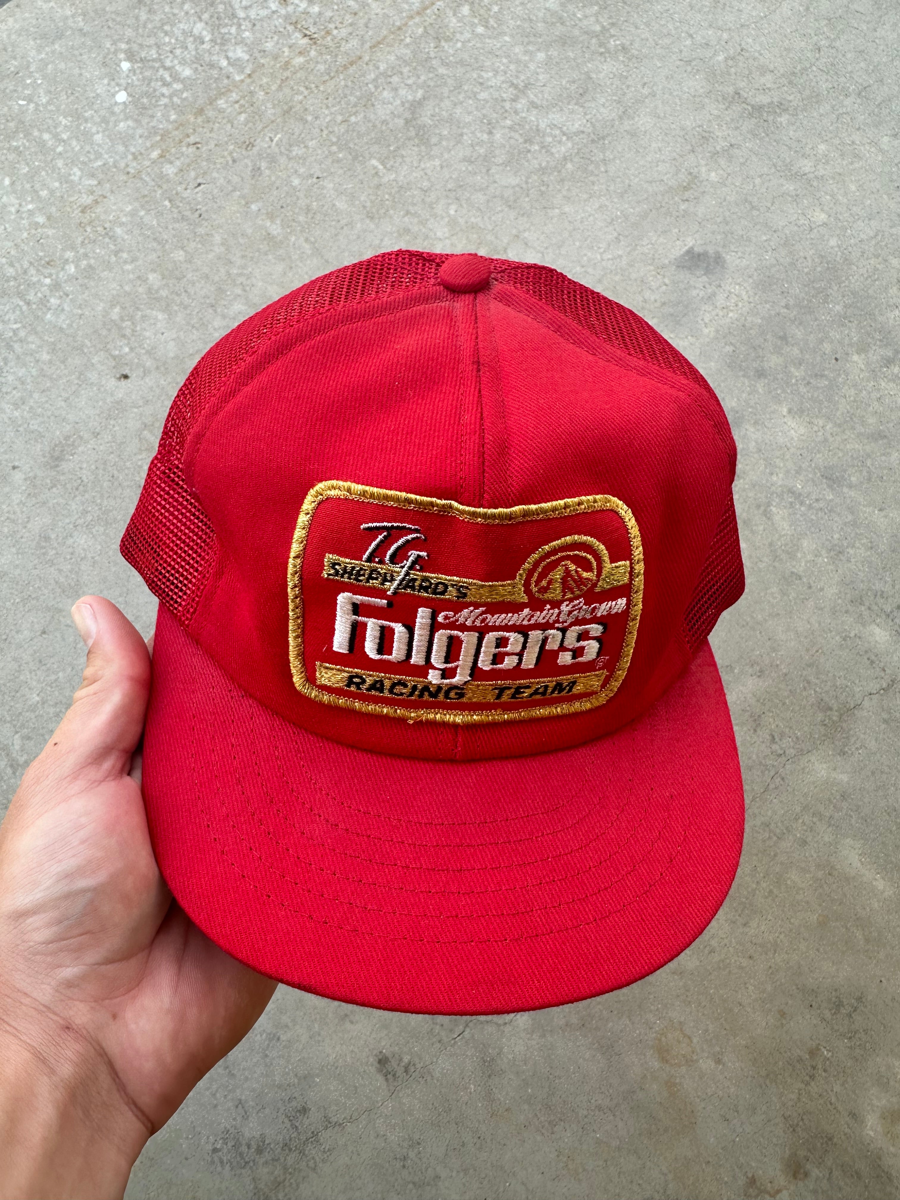 1980’s Folgers Racing Team Snapback Hat