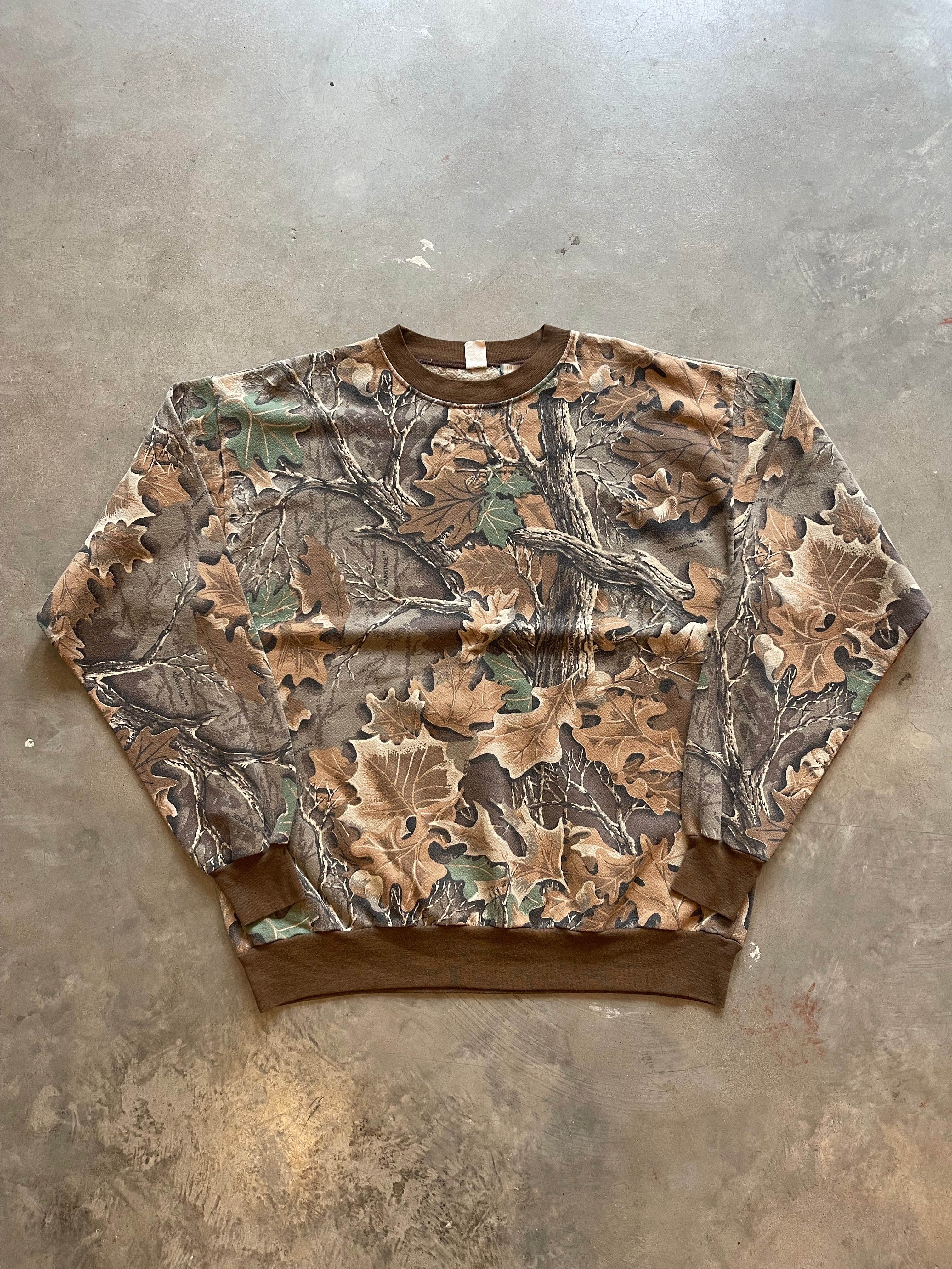Vintage Realtree Camo Cotton Crewneck (L)