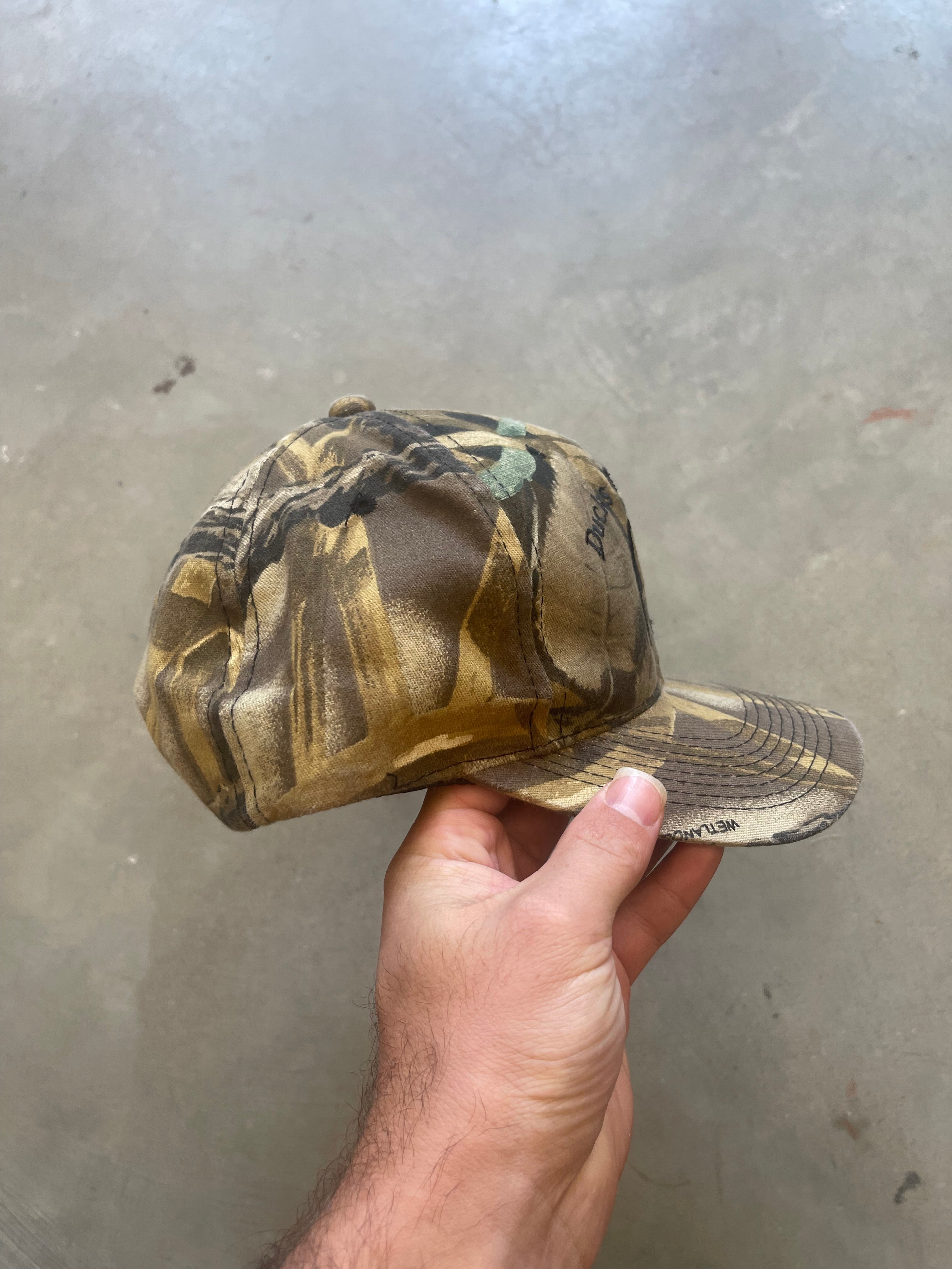 Vintage Ducks Unlimited Camo Hat