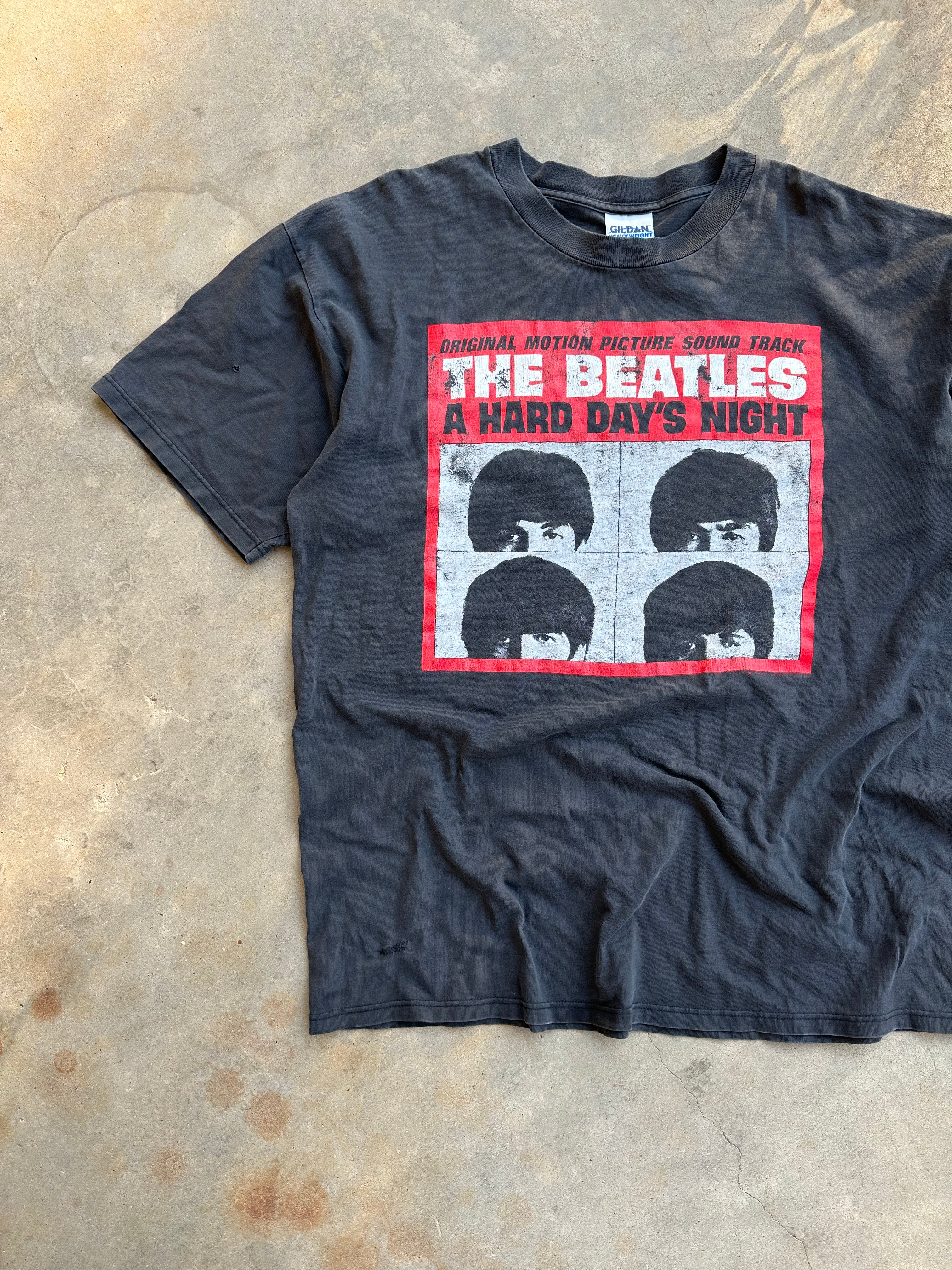 Vintage Beatles A Hard Day’s Night Tour T-Shirt