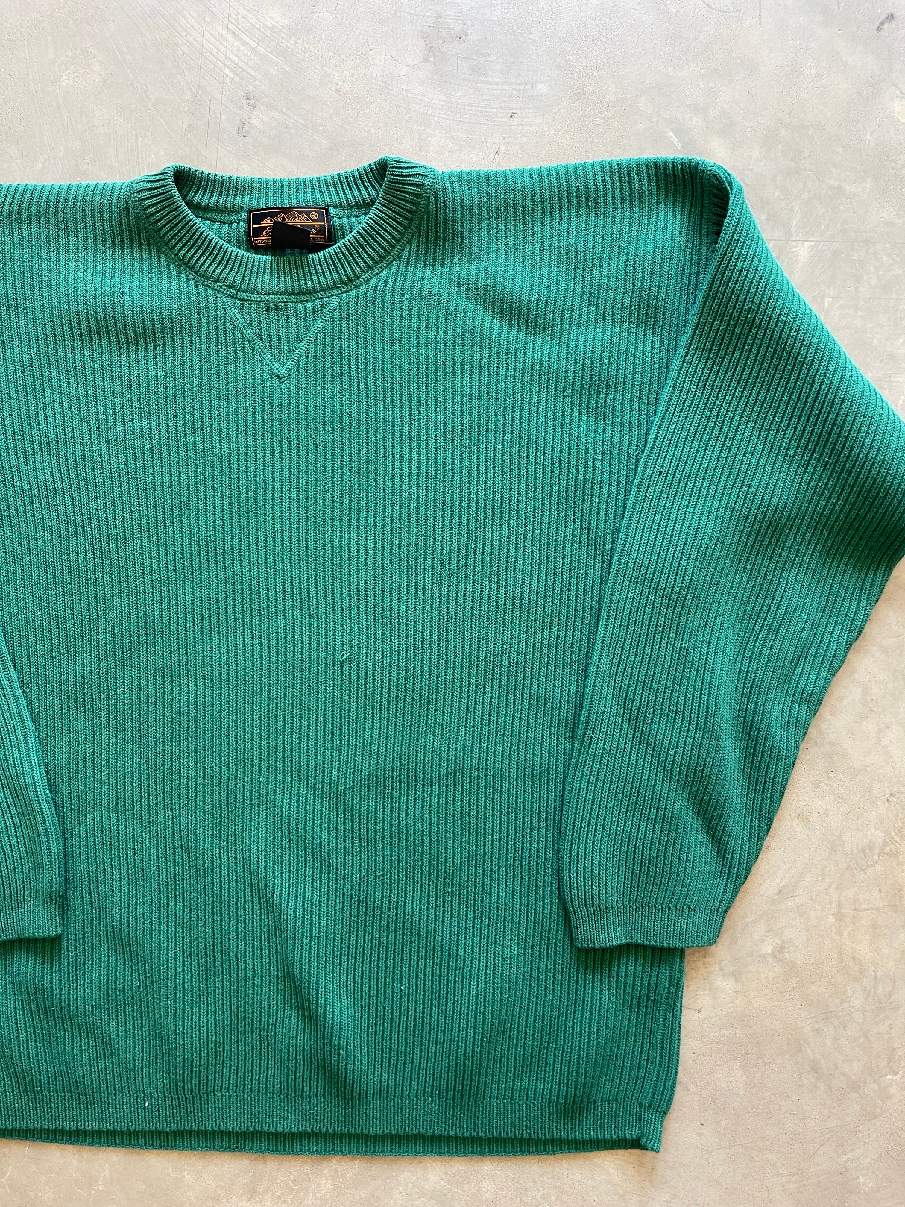 Vintage Eddie Bauer Cotton Sweater (L)