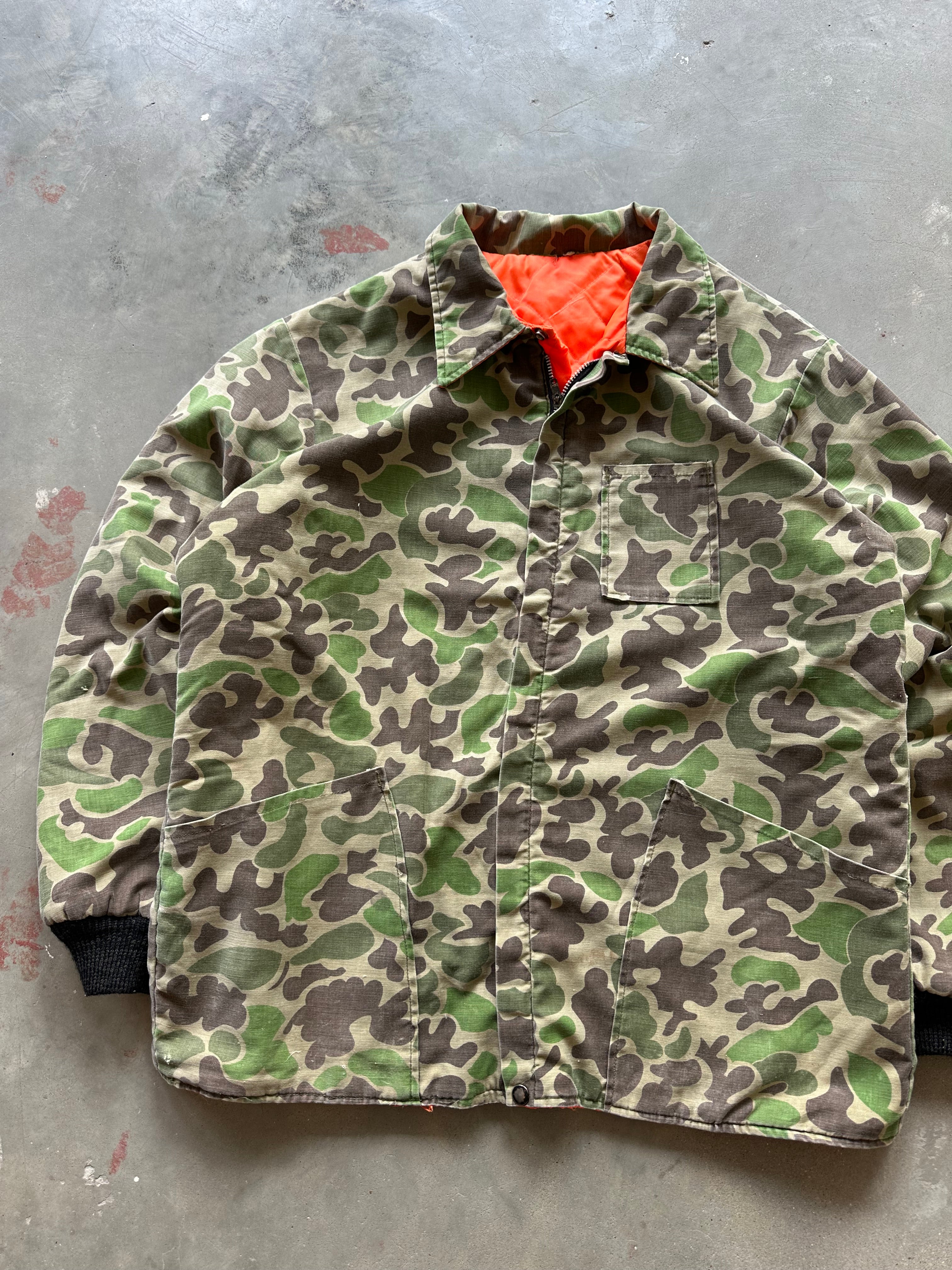 1980s Duck Camo Reversible Jacket (L/XL)