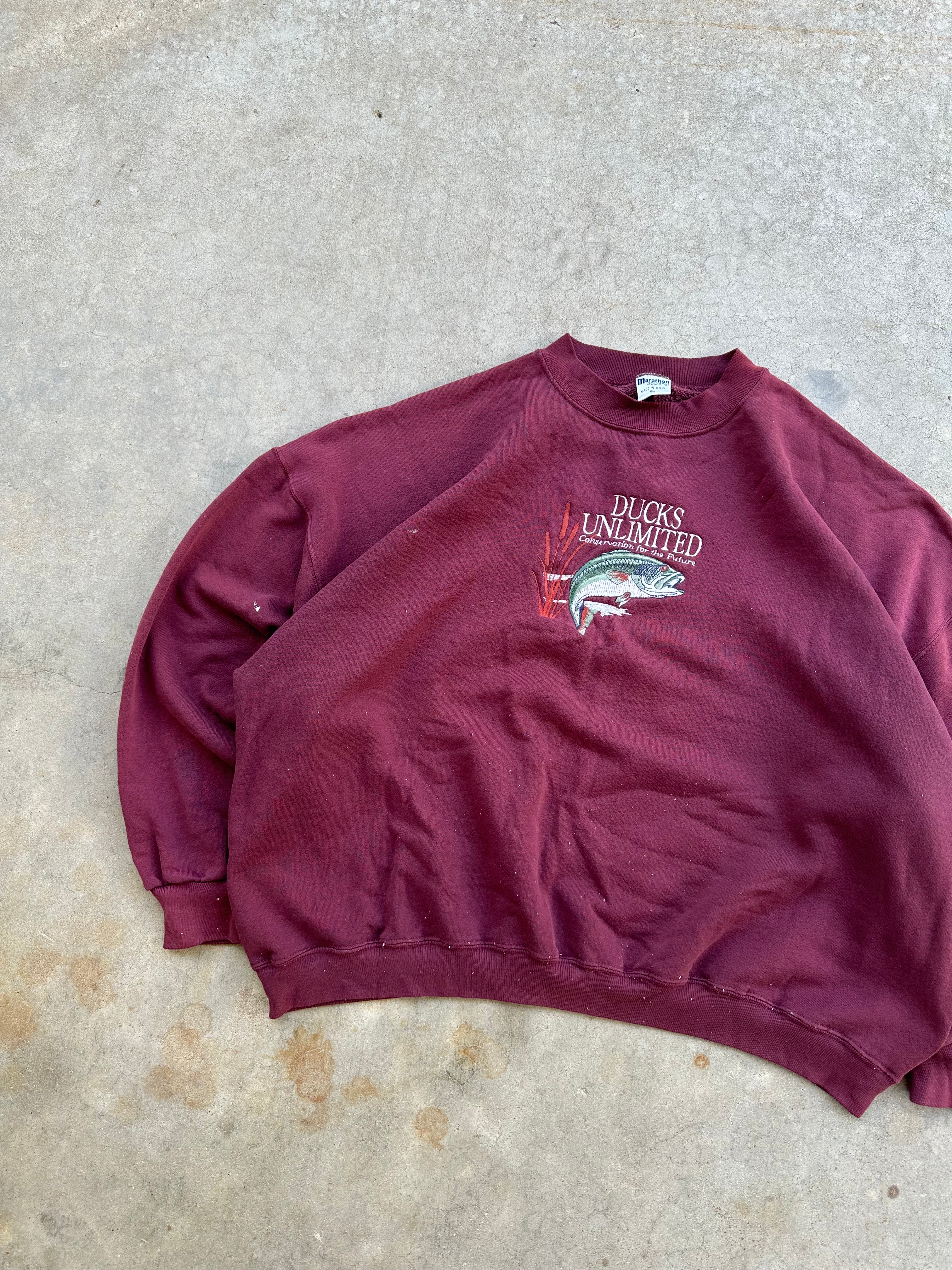 Vintage Ducks Unlimited Crewneck (XL/XXL)